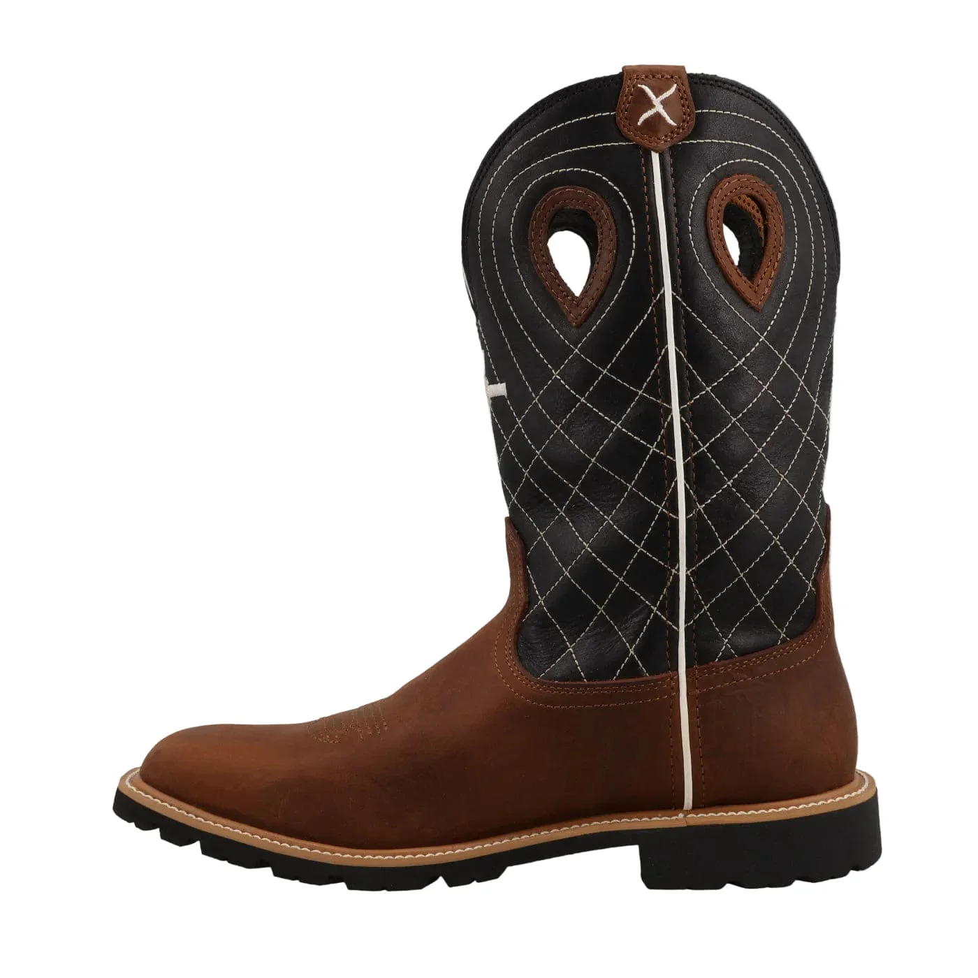 Twisted X Men's Clay & Black Tech X Waterproof Western Work Boot MXTPW01 - Image 2