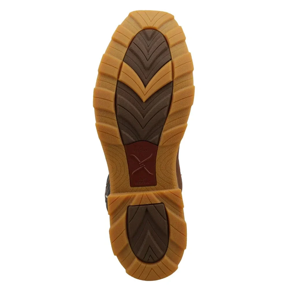 Twisted X Men's Clay & Black Ultralite X no Toe Work Boot MULNW04 - Image 6
