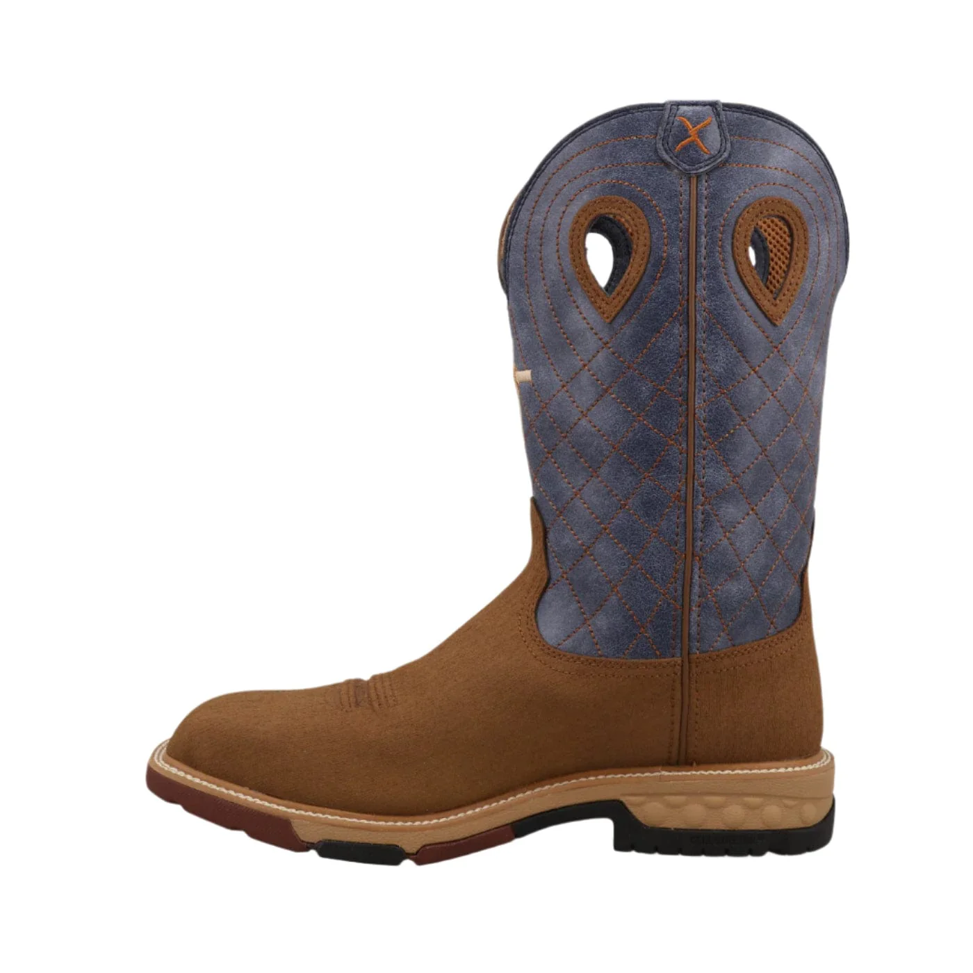 Twisted X Men's Clay & Peacock Alloy Toe Western Work Boot MXBAW06 - Image 2