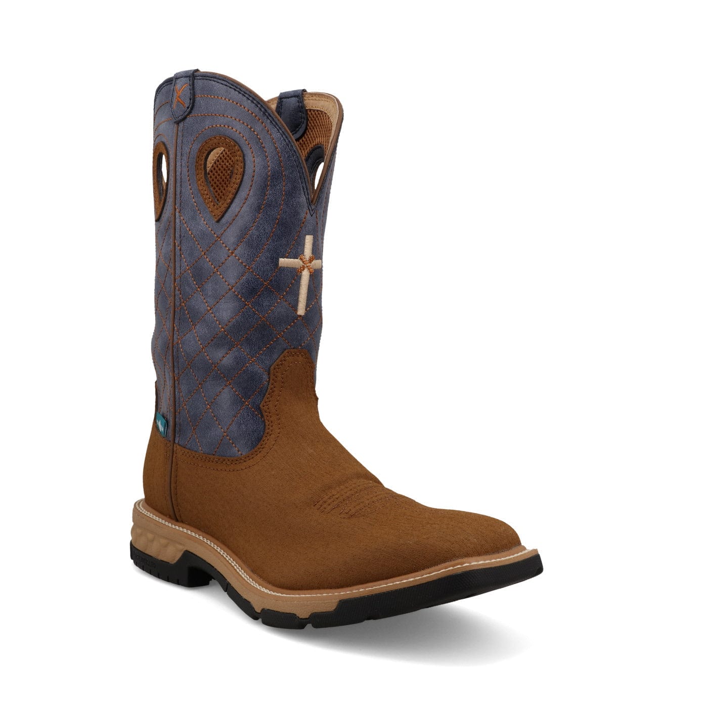 Twisted X Men's Clay & Peacock Western Work Boot MXBW008