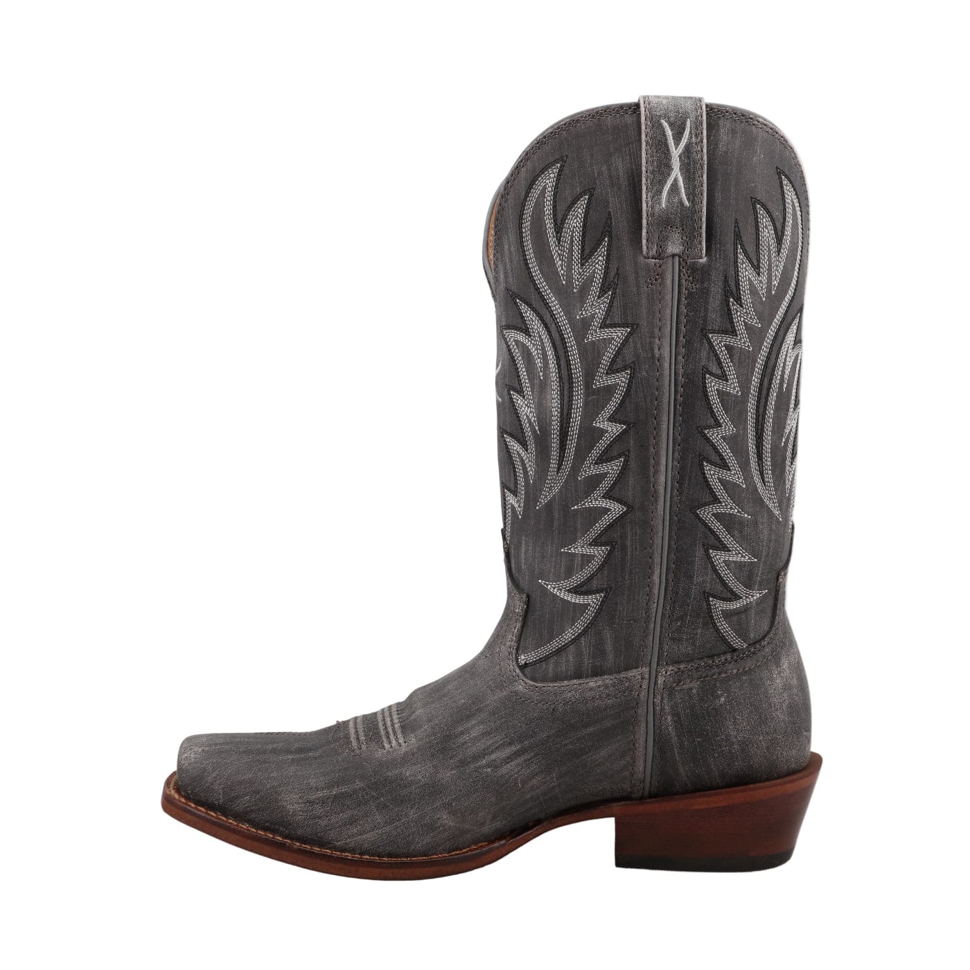 Twisted X Men's Distressed Charcoal Tech X Western Boot MXTL017 - Image 2