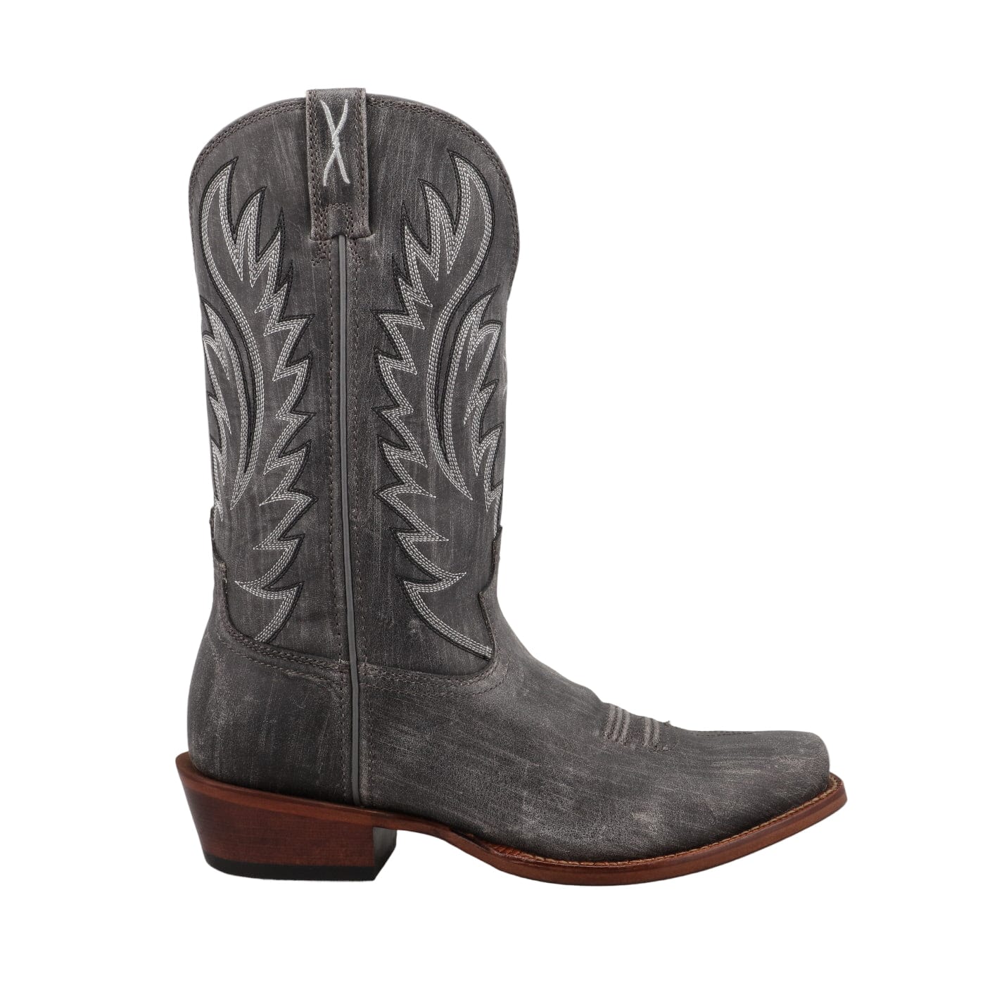 Twisted X Men's Distressed Charcoal Tech X Western Boot MXTL017 - Image 4