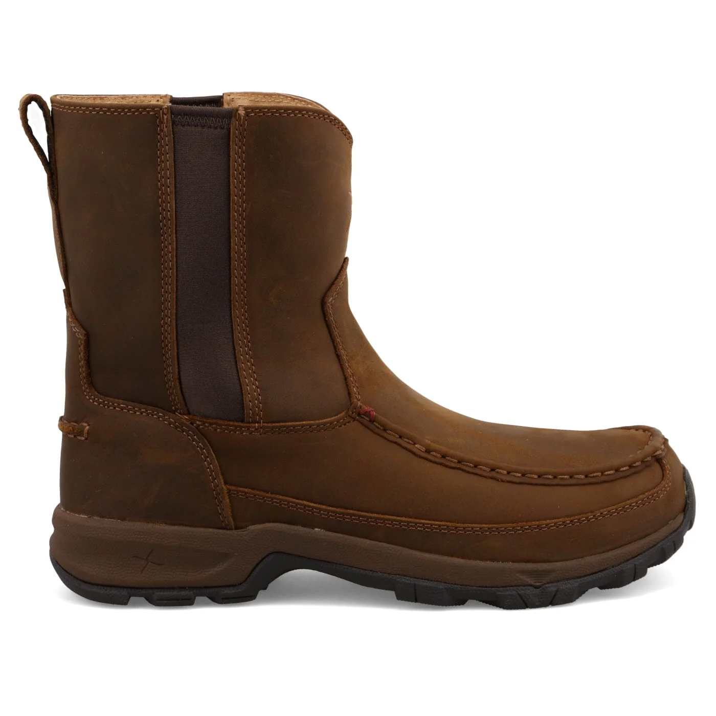 Twisted X Men's Distressed Saddle Pull On Hiker Boot-MHKB003 - Image 4
