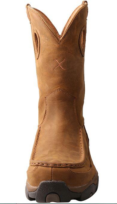 Twisted X Men's Distressed Saddle Tan Waterproof Hiker Boots MHKBW01 - Image 4