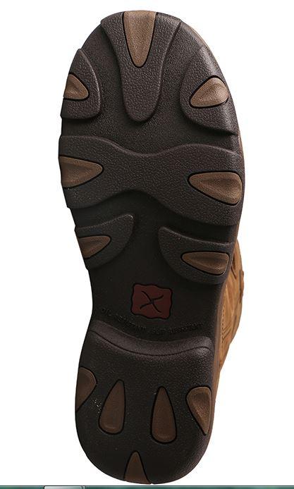 Twisted X Men's Distressed Saddle Tan Waterproof Hiker Boots MHKBW01 - Image 6