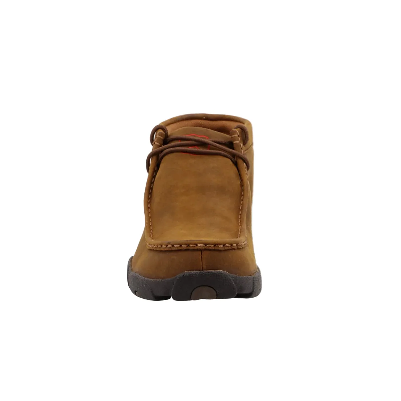 Twisted X Men's Distressed Saddle Waterproof Work Chukka Driving Moc MDMW001 - Image 4