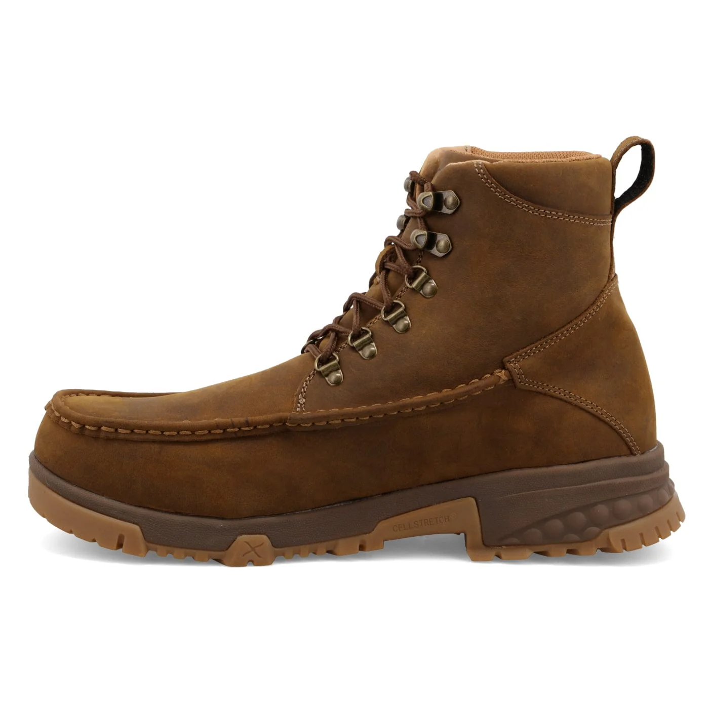 Twisted X Men's Distressed Saddle Work Boot MXCC001 - Image 2