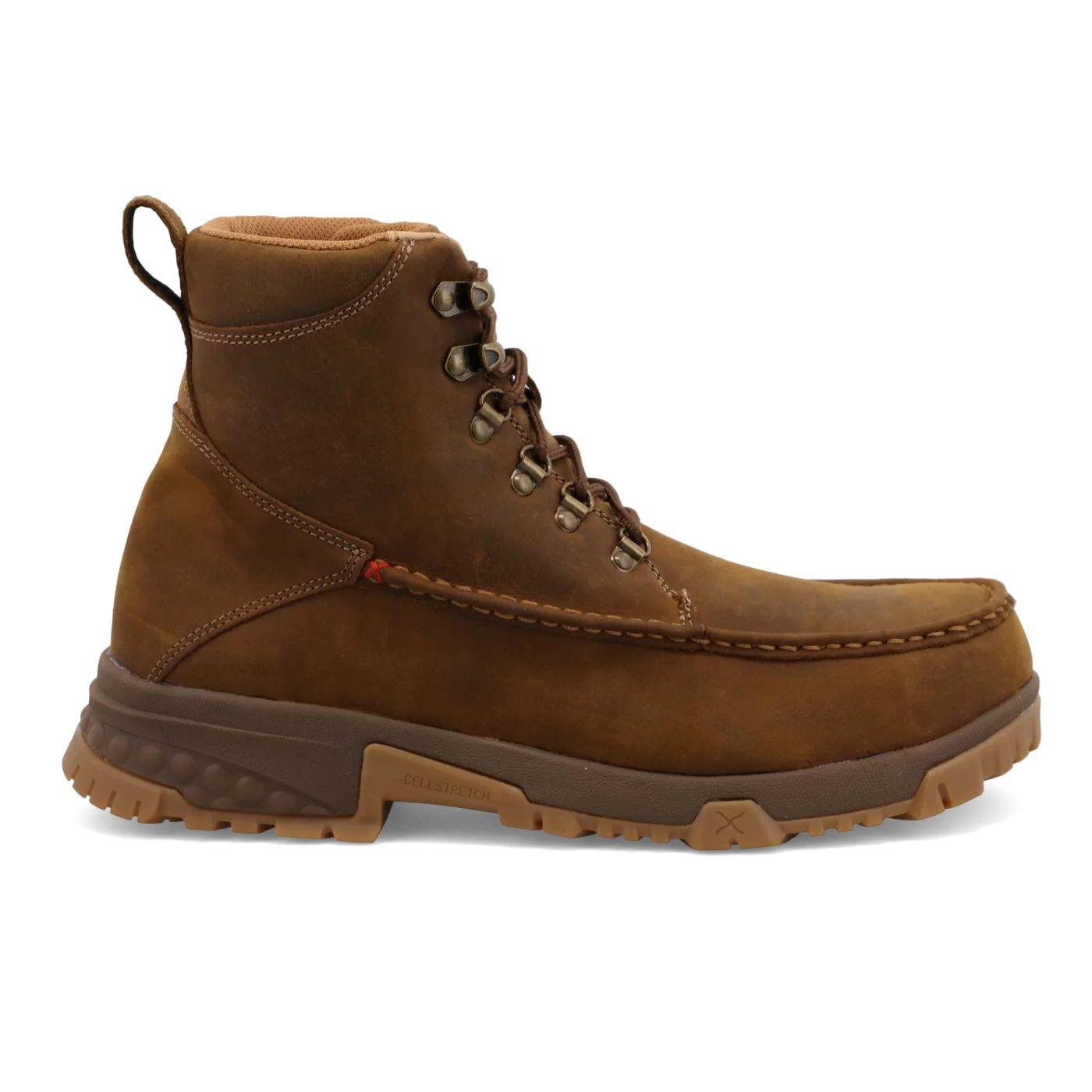 Twisted X Men's Distressed Saddle Work Boot MXCC001 - Image 4