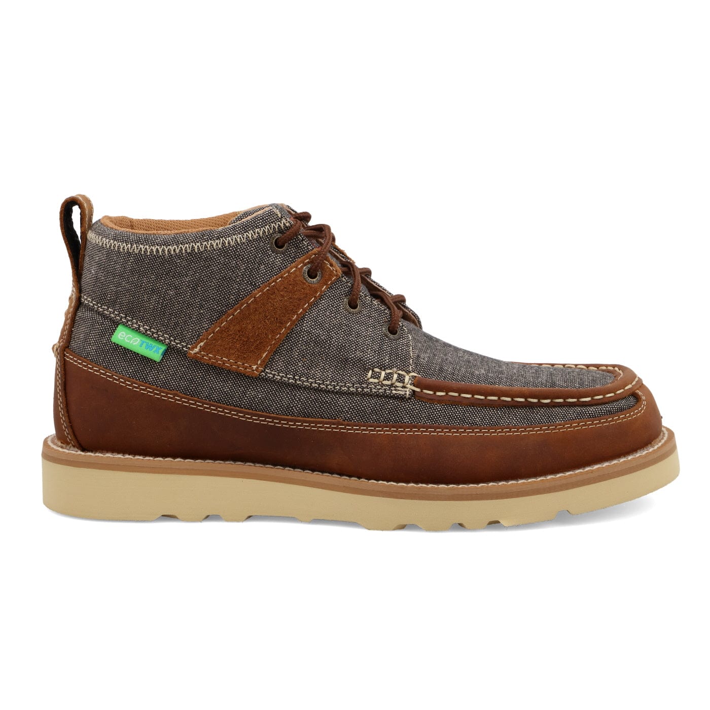 Twisted X Men's Dust & Brown Wedge Sole Work Boot MCA0018 - Image 4