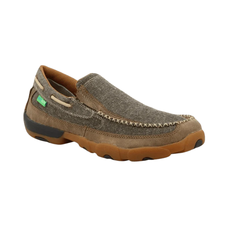 Twisted X Men's Dust Slip On Driving Moc Shoes MDMS012