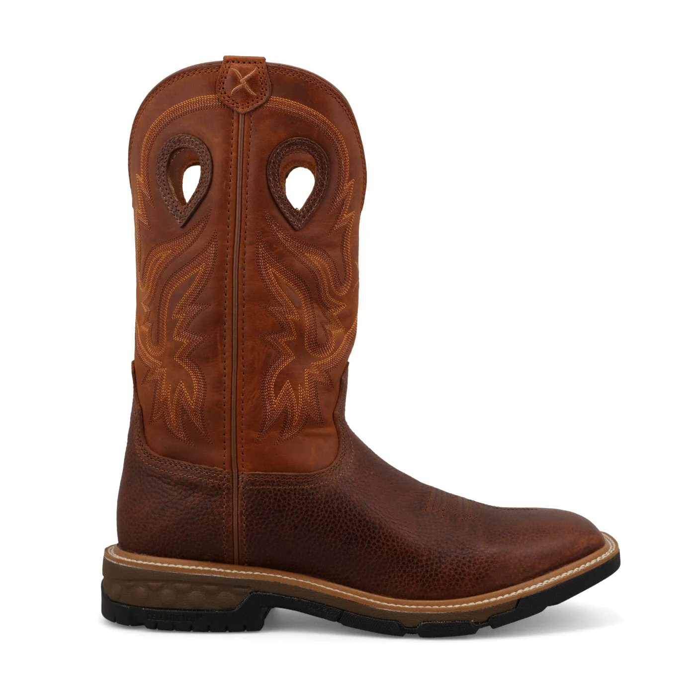 Twisted X Men's Ginger & Rust Western Work Boot MXB0011 - Image 4