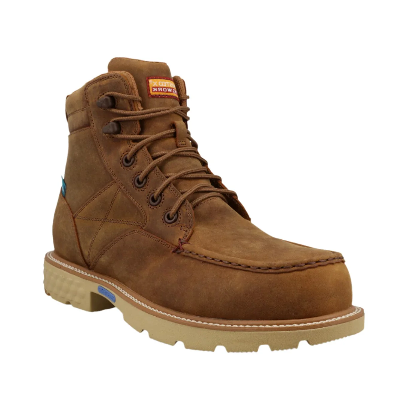 Twisted X Men's Golden Tan 6" Comp Toe Work Boots MXCNW08