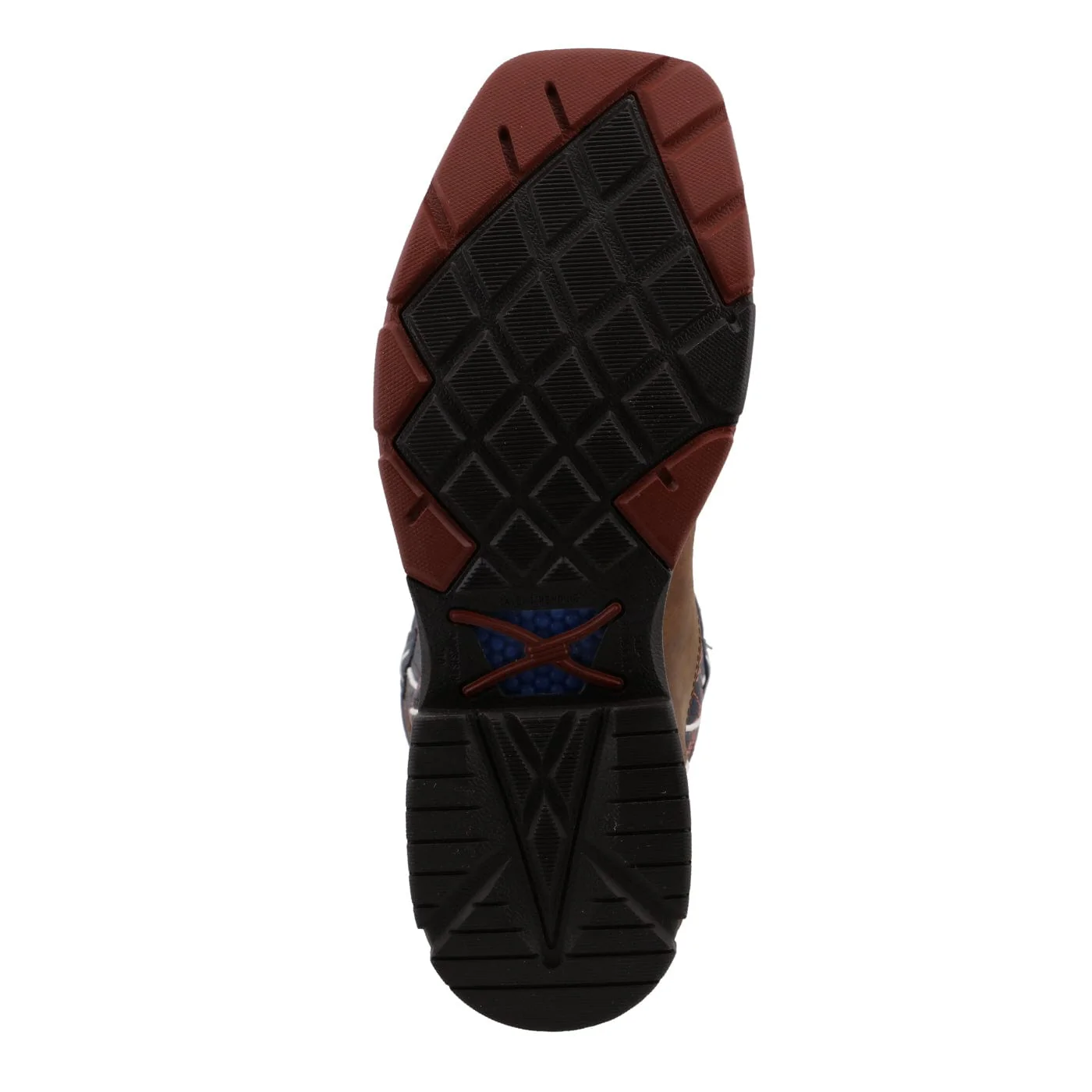 Twisted X Men's Mocha & vy Western Work Boot MXBW001 - Image 3