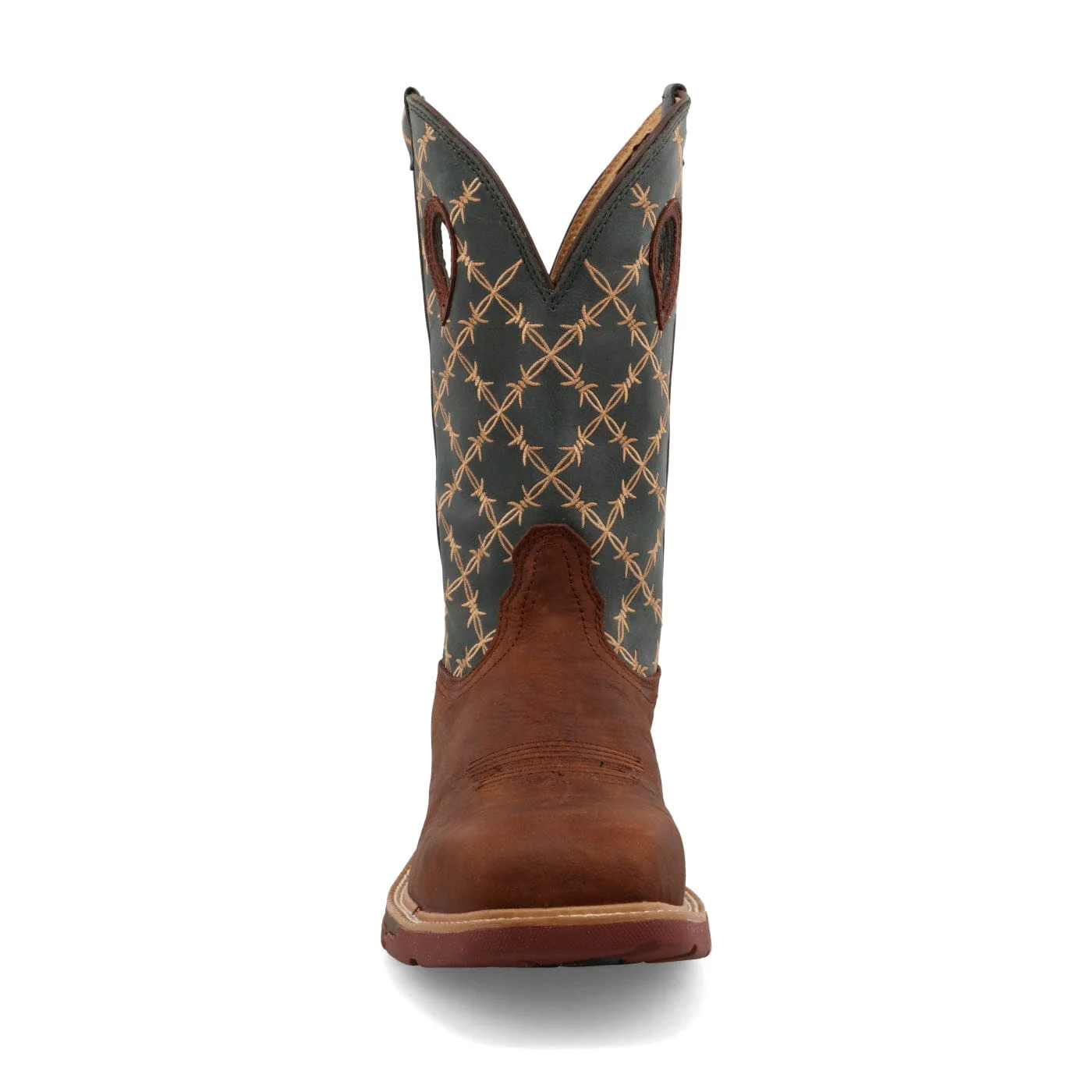 Twisted X Men's Mocha & Slate Western Work Boot MXBN002 - Image 5