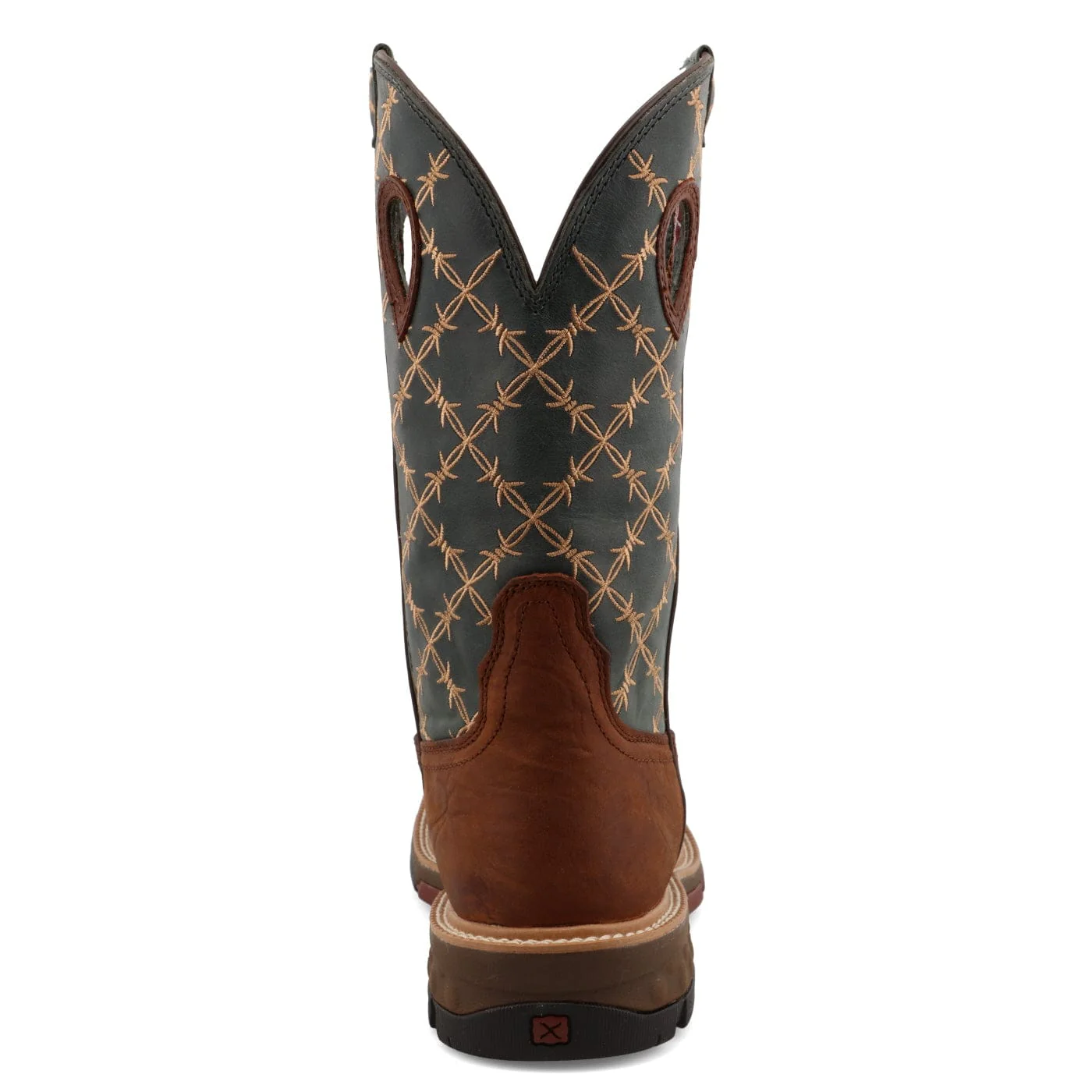 Twisted X Men's Mocha & Slate Western Work Boot MXBN002 - Image 6