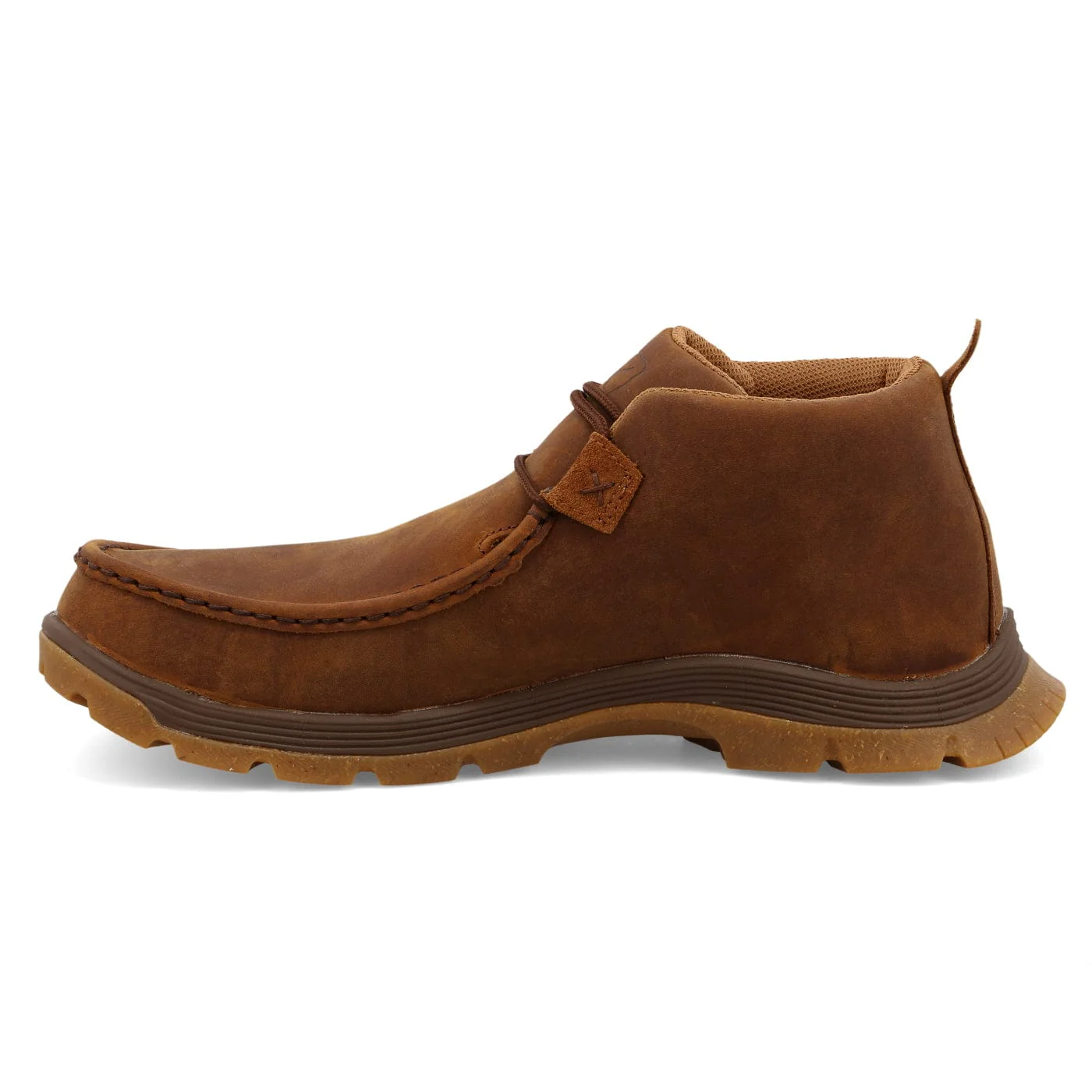 Twisted X Men's Oiled Saddle Chukka Oblique Toe Shoe MFS0003 - Image 2