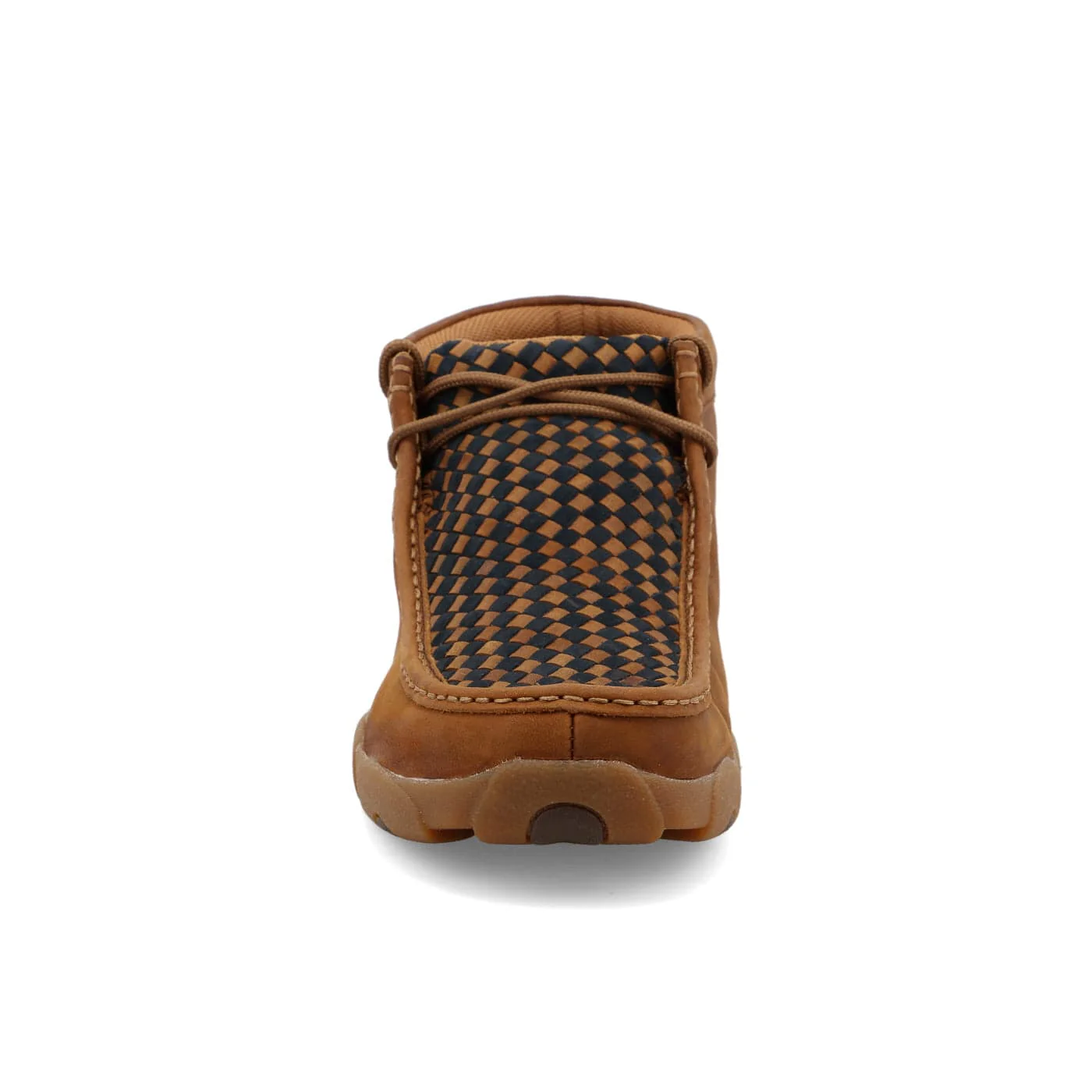 Twisted X Men's Oiled Saddle & Midnight Chukka Driving Moc Shoe MDM0057 - Image 5