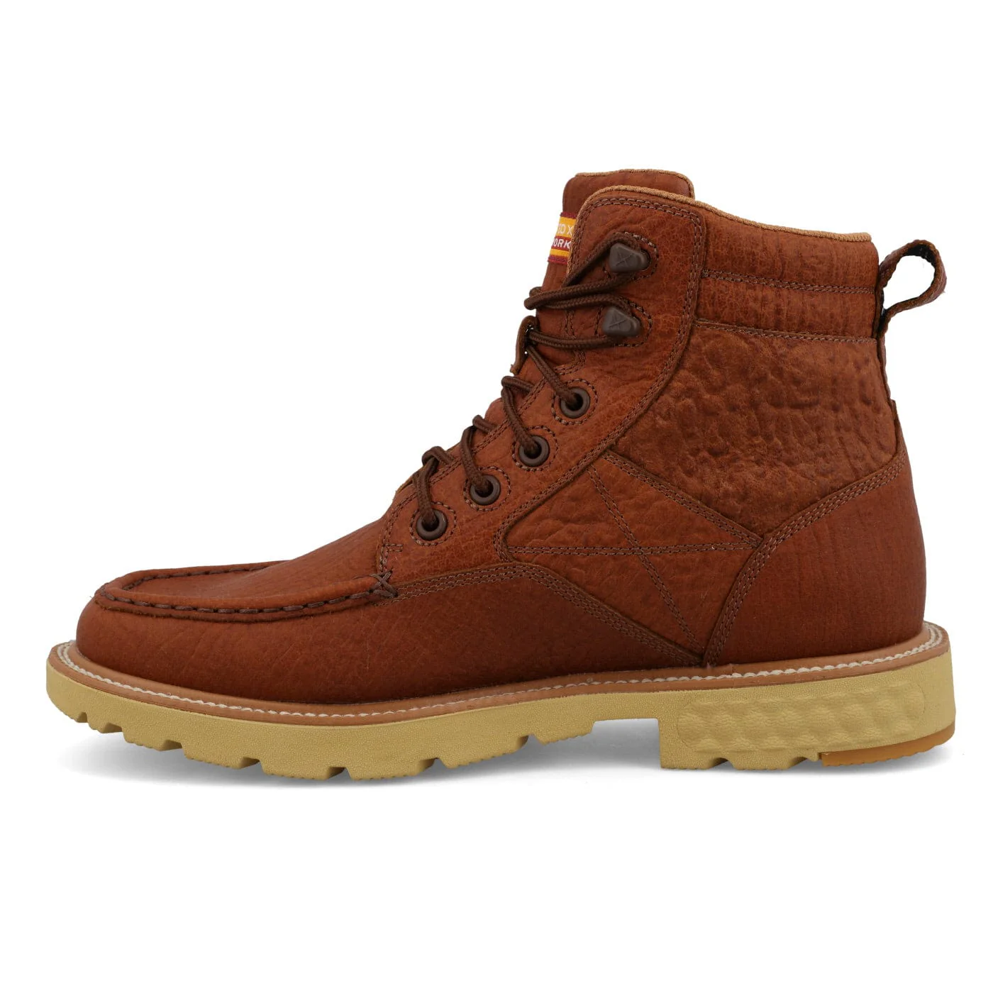 Twisted X Men's Rust Waterproof Lace Up Work Boot MXCW005 - Image 2