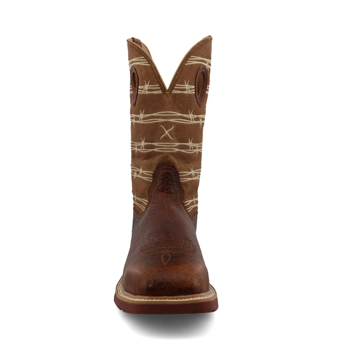 Twisted X Men's Rustic Brown & Lion Tan Western Work Boot MXBAW05 - Image 5