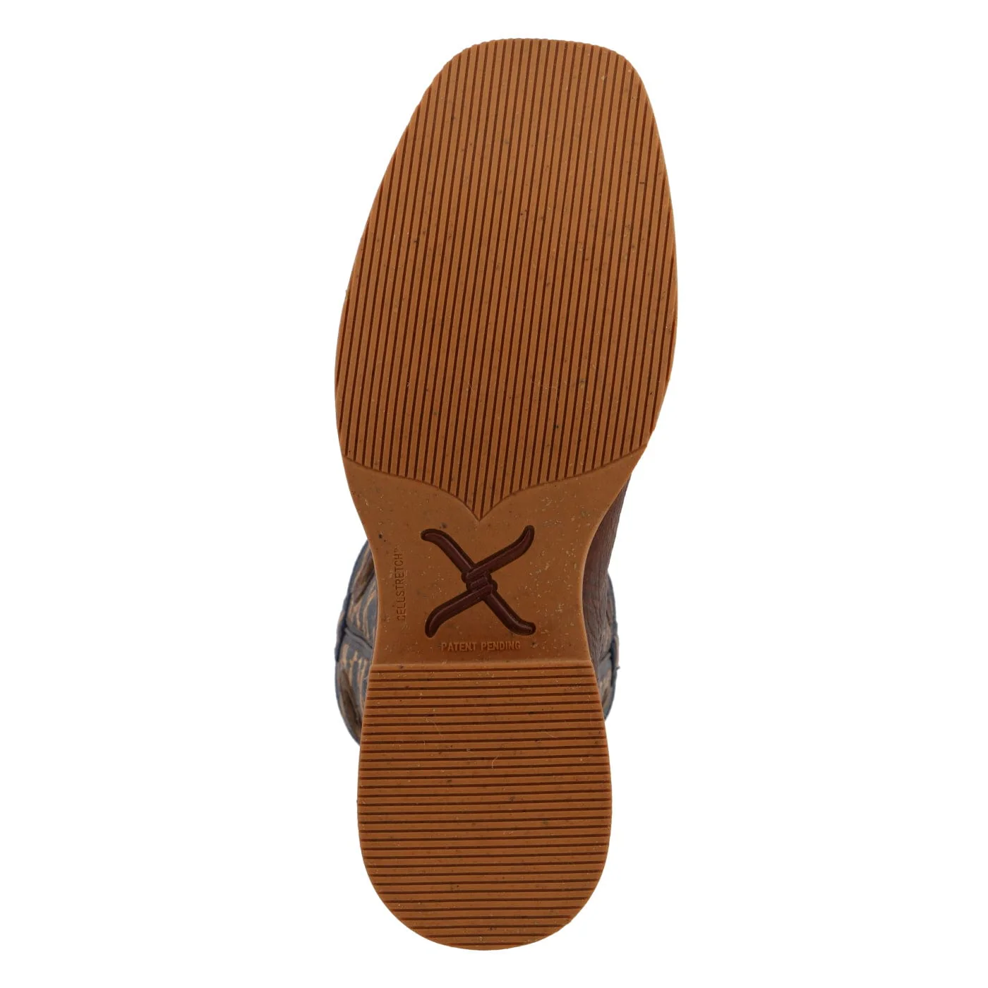 Twisted X Men's Rustic Brown & vy Tech X Western Boot MXTR004 - Image 3