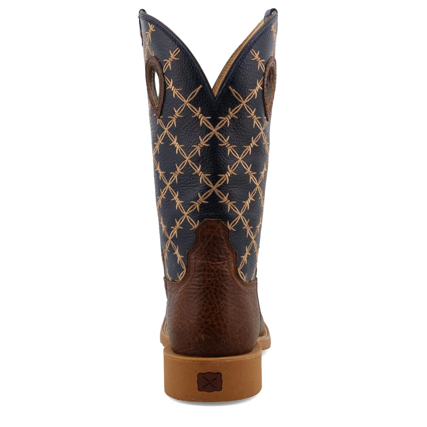 Twisted X Men's Rustic Brown & vy Tech X Western Boot MXTR004 - Image 6