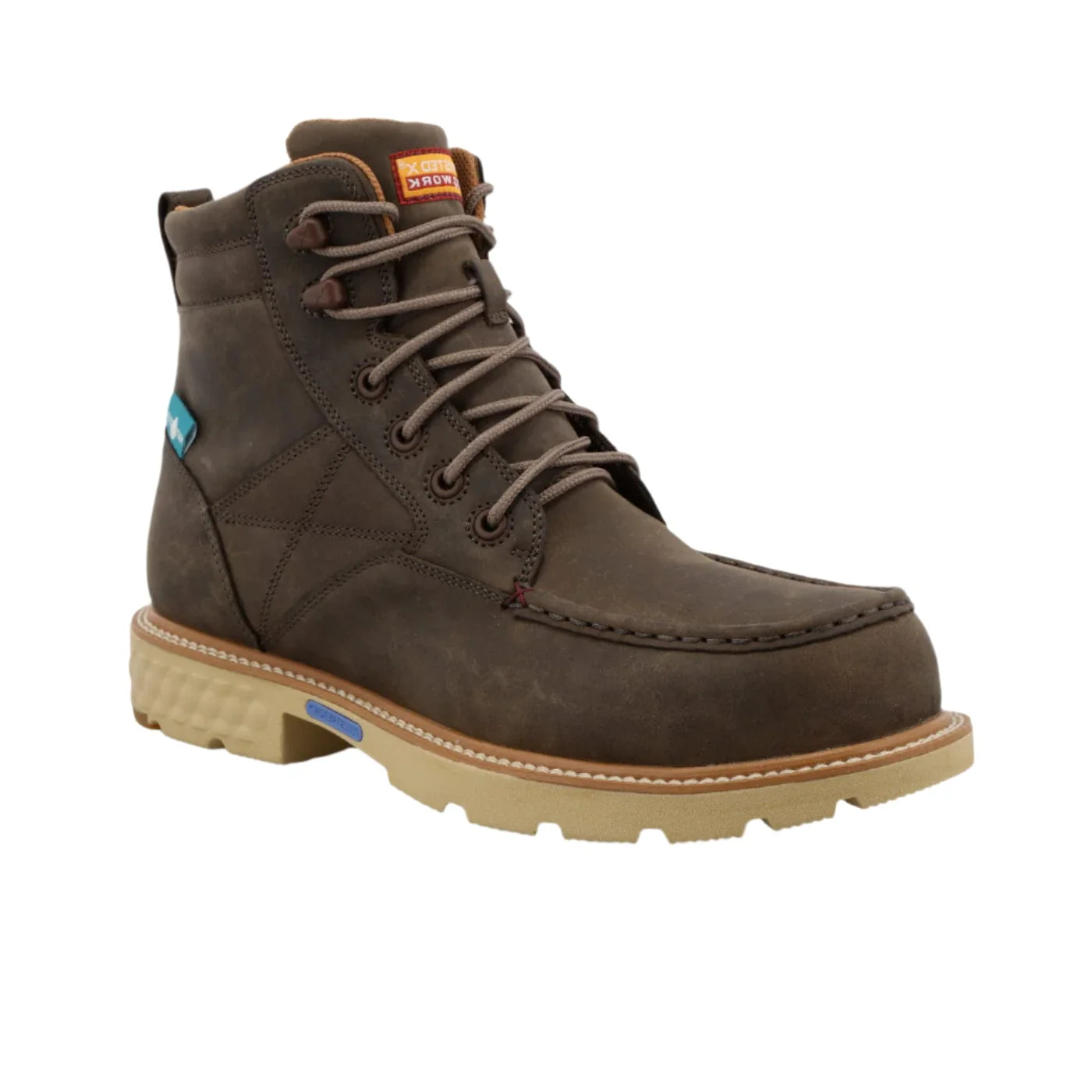 Twisted X Men's Shitake 6" no Comp Toe Waterproof Work Boot MXCNW06