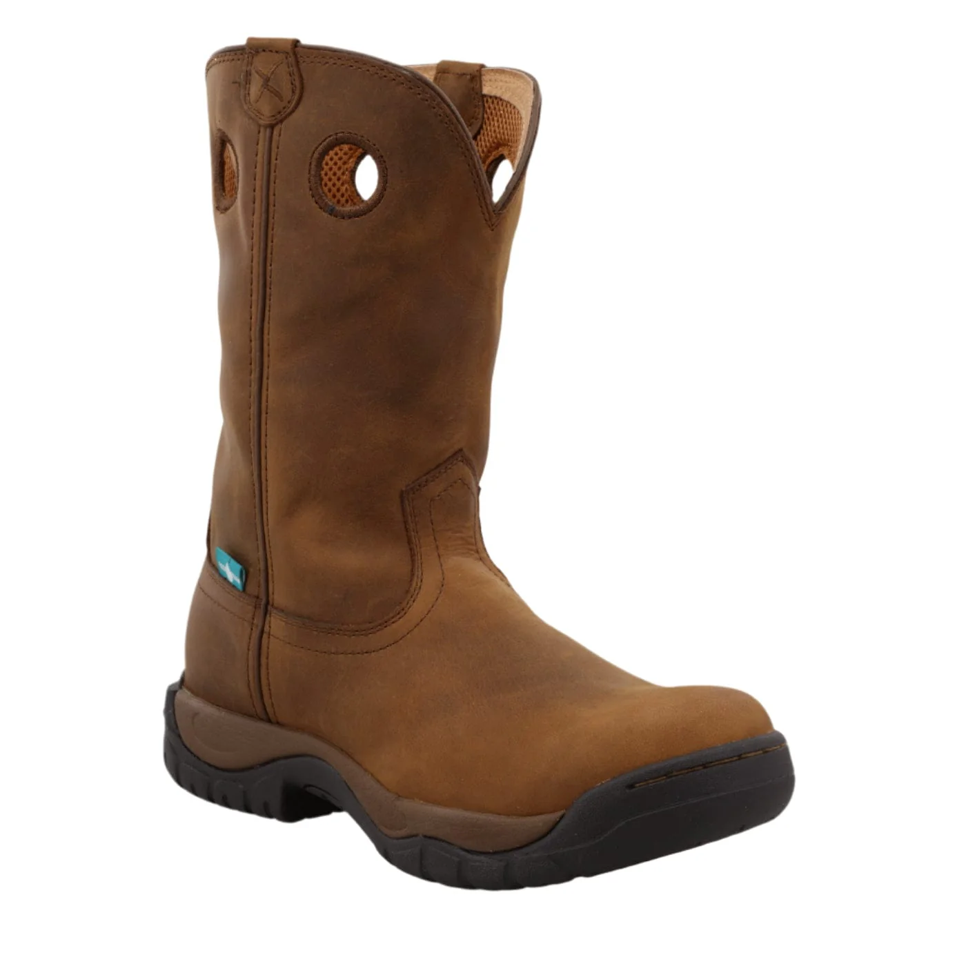 Twisted X Men's Taupe All Around Waterproof Work Boot MABW001