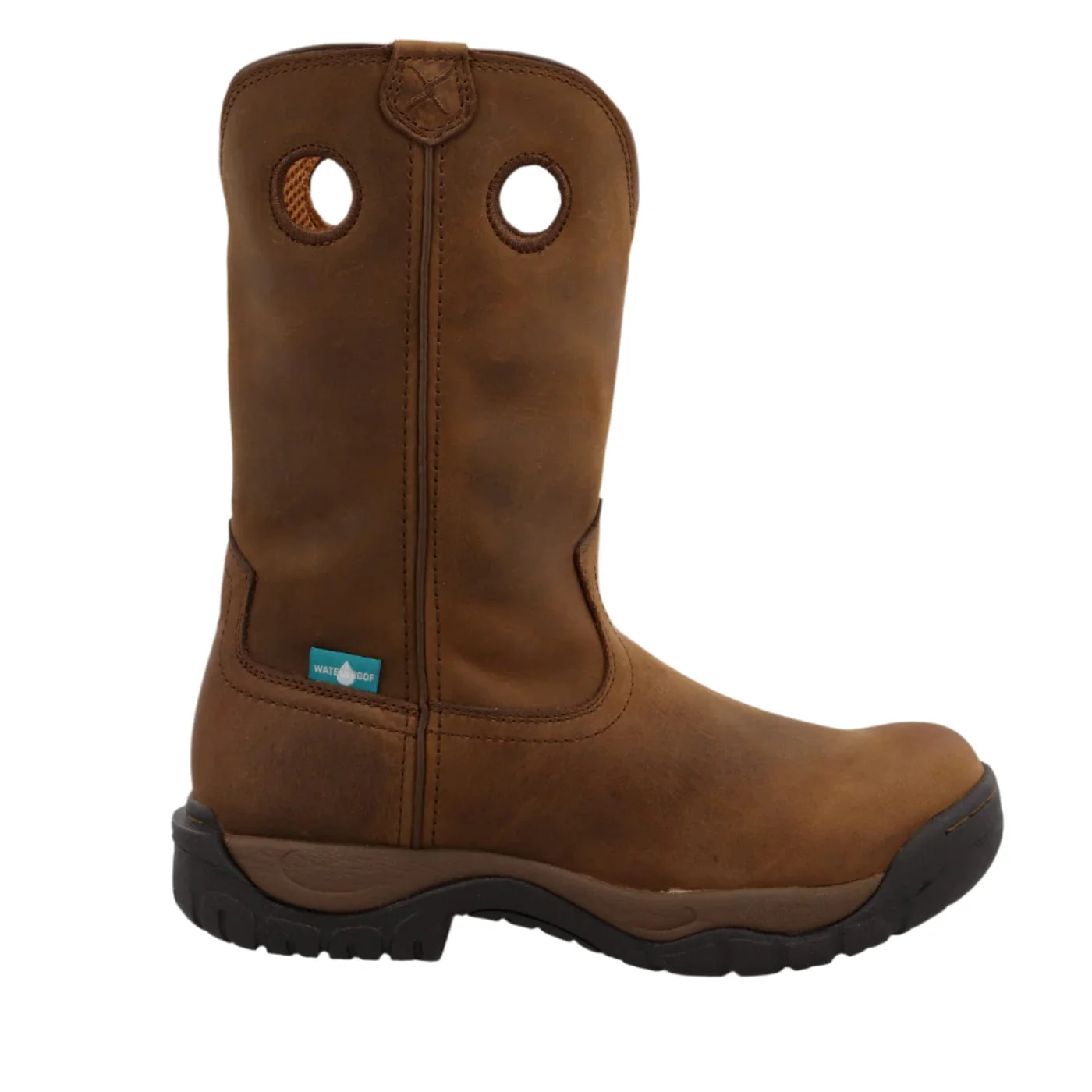 Twisted X Men's Taupe All Around Waterproof Work Boot MABW001 - Image 4
