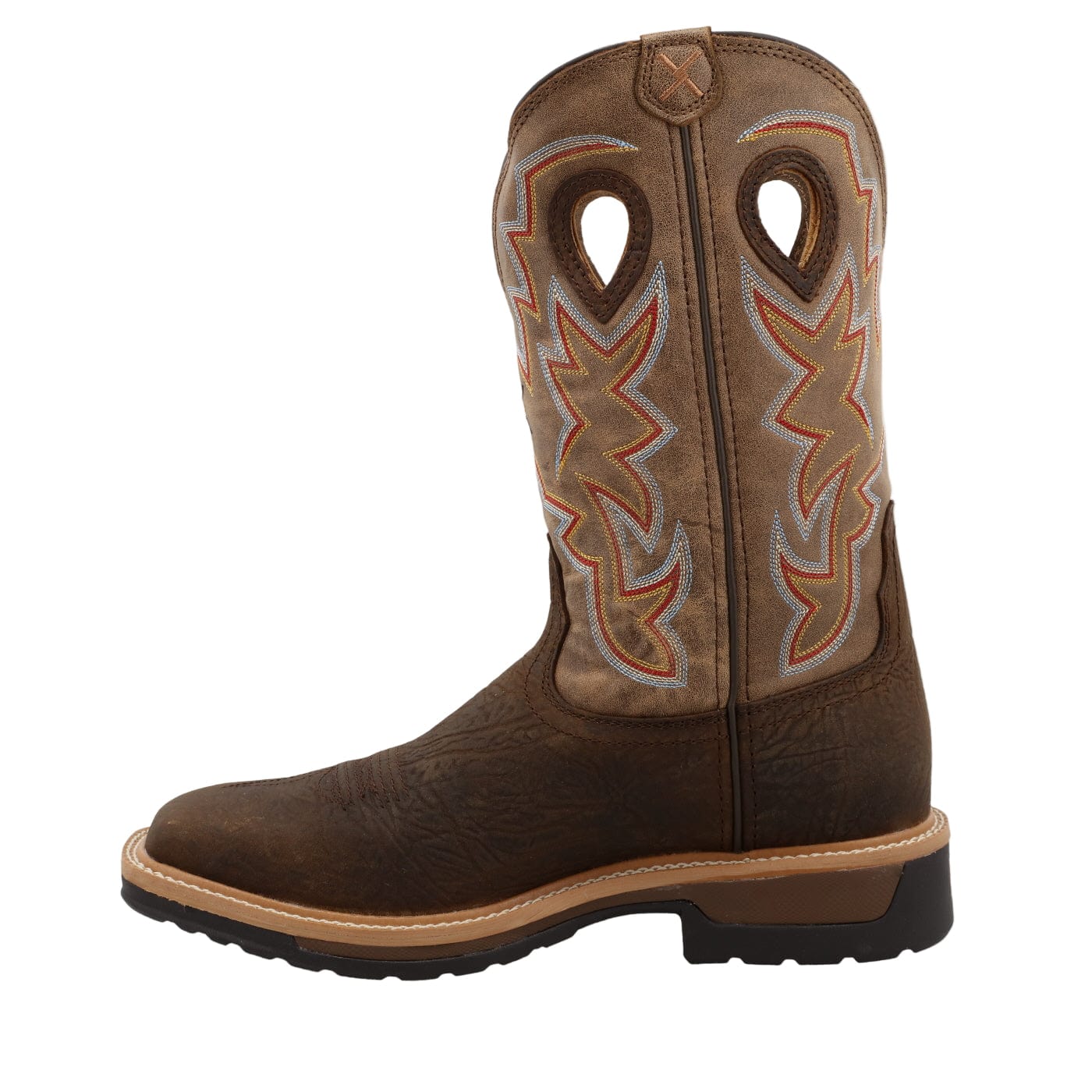 Twisted X Men's Taupe & Bomber Western Work Boot MLCW022 - Image 2
