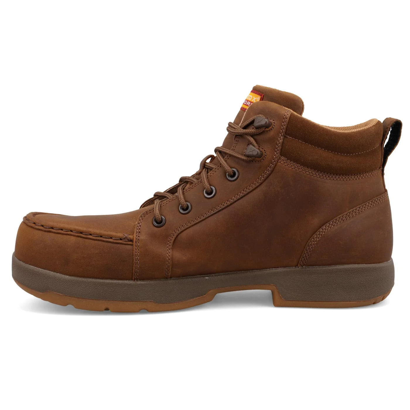 Twisted X Men's Tobacco Brown 6" Nano Toe Work Boot MWPN001 - Image 2