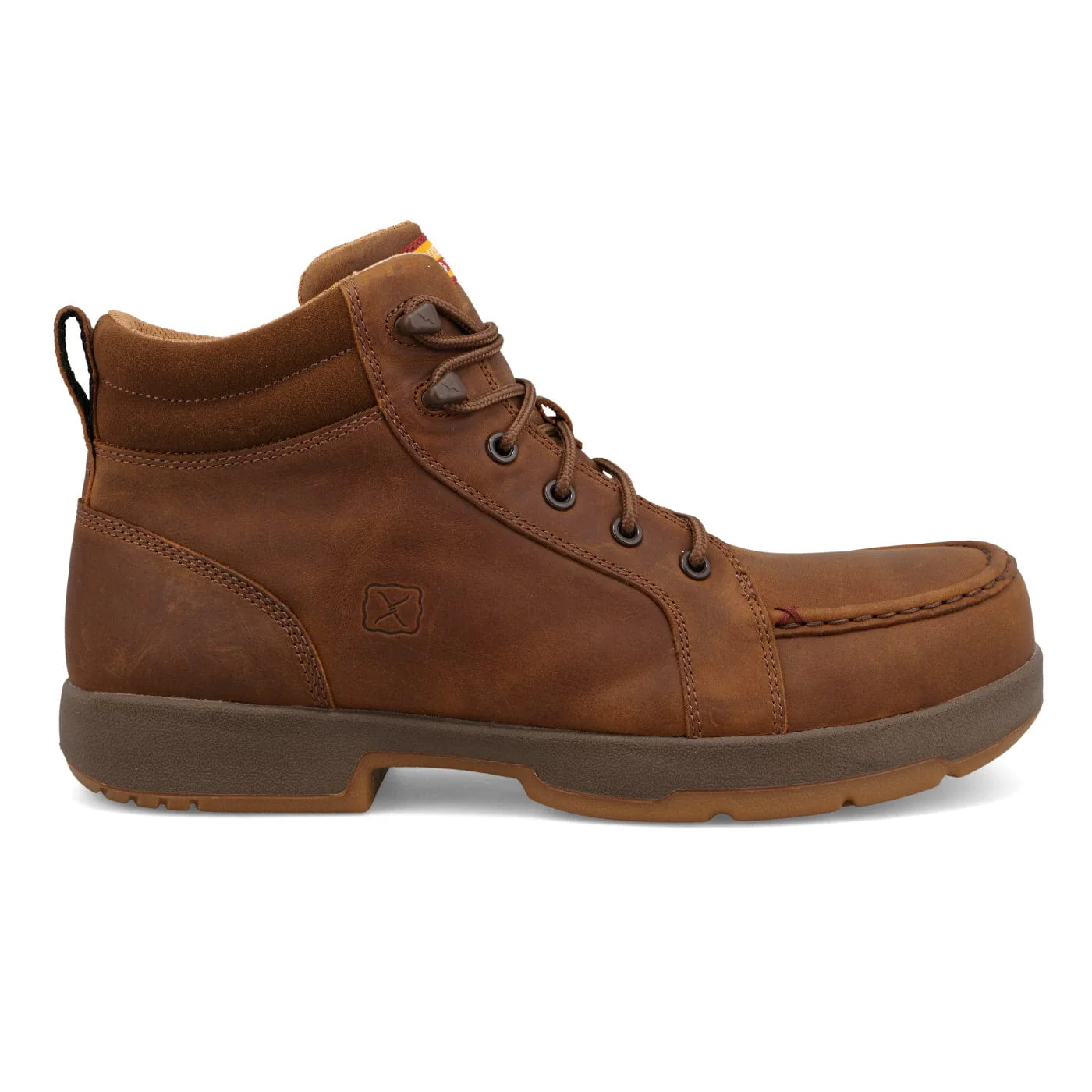 Twisted X Men's Tobacco Brown 6" Nano Toe Work Boot MWPN001 - Image 3