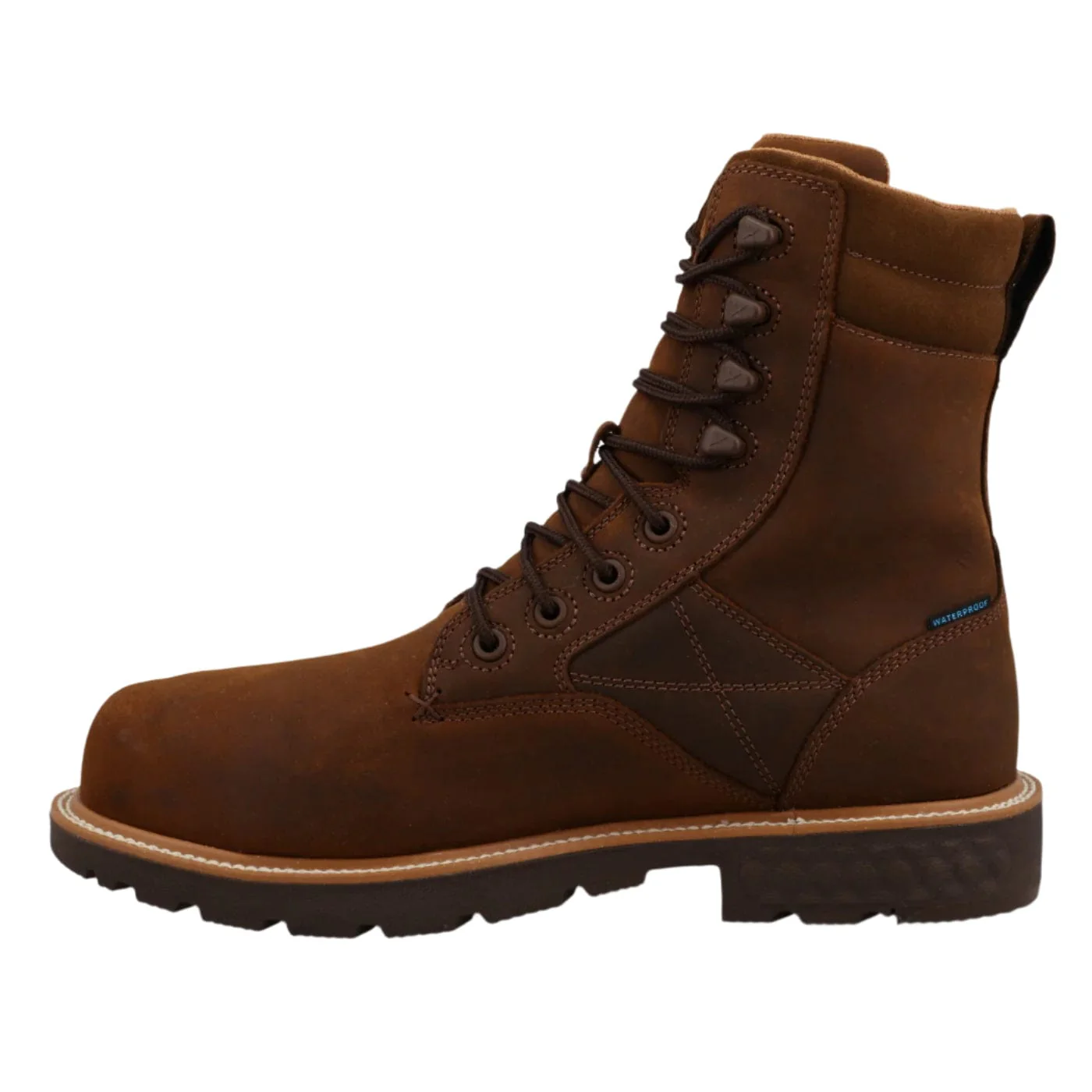 Twisted X Men's Toffee 8" no Toe Waterproof Work Boots MXCNWM3 - Image 2