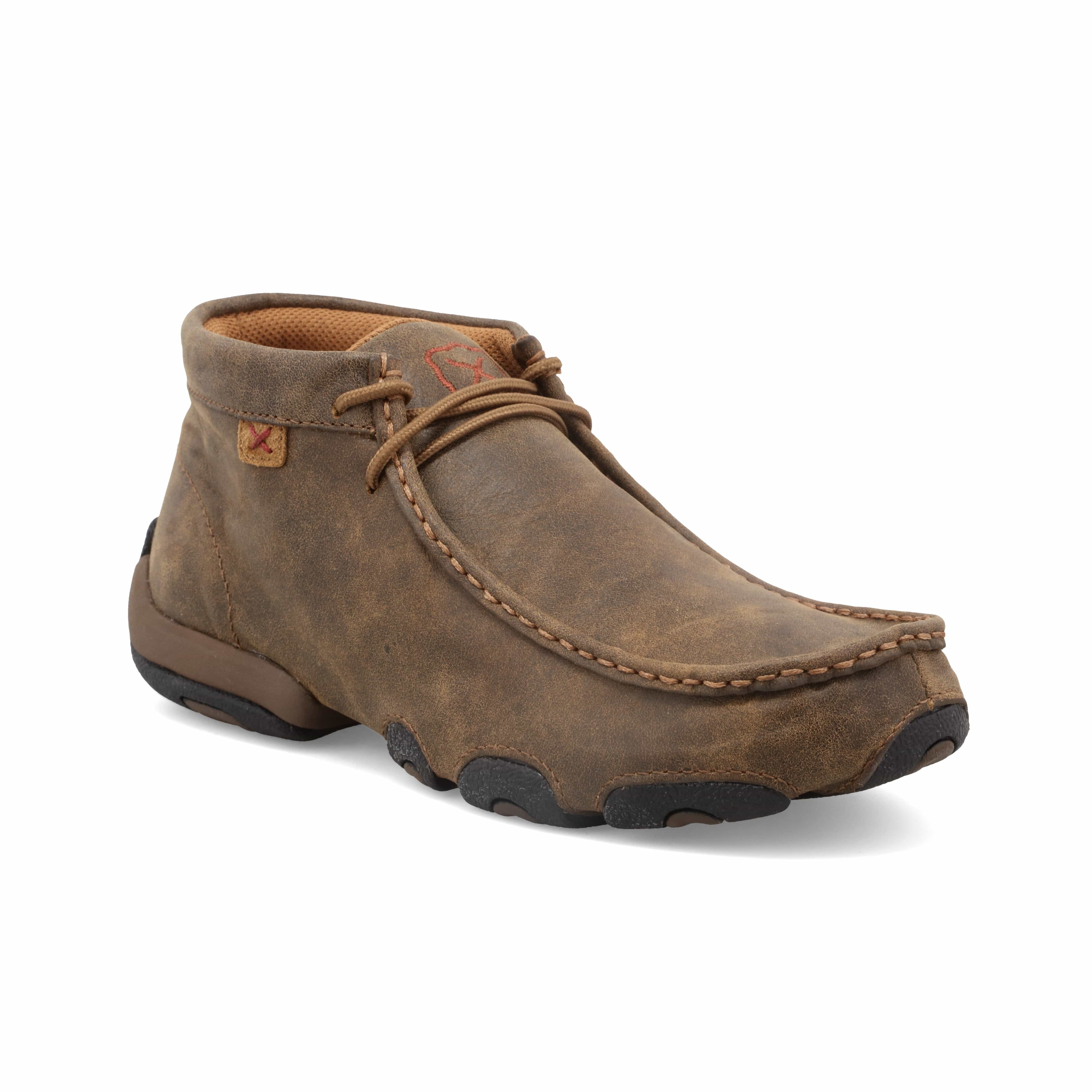 Twisted X Women's Bomber Chukka Driving Moc Shoe WDM0001
