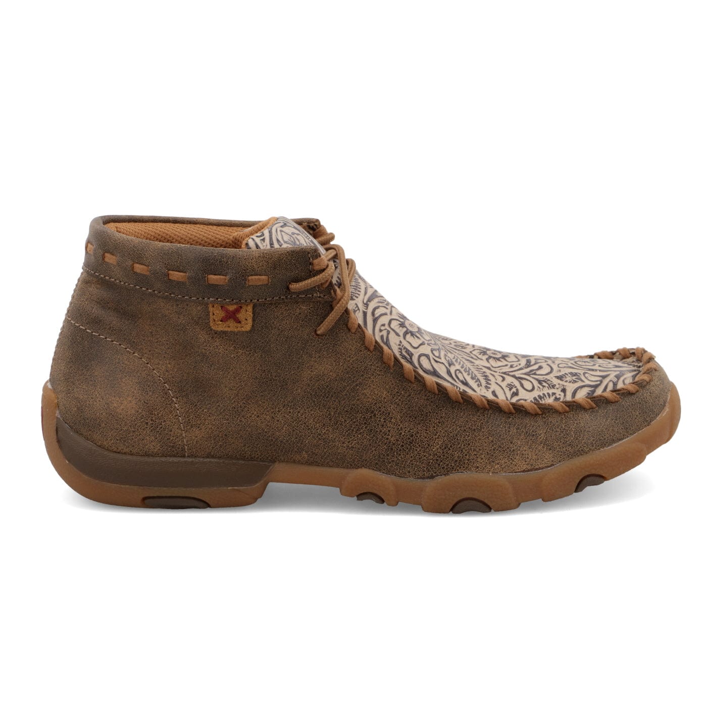 Twisted X Women's Bomber & Nude Print Chukka Driving Moc Shoe WDM0080 - Image 4