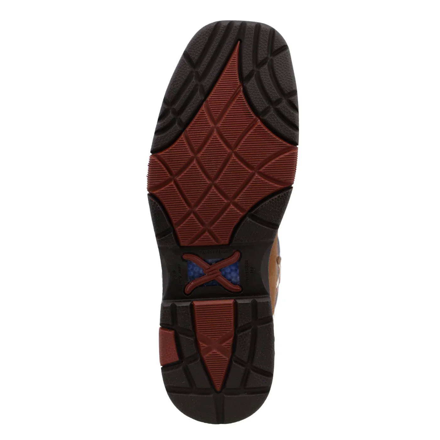 Twisted X Women's Brown & vy Western Work Boot WXBAW01 - Image 3