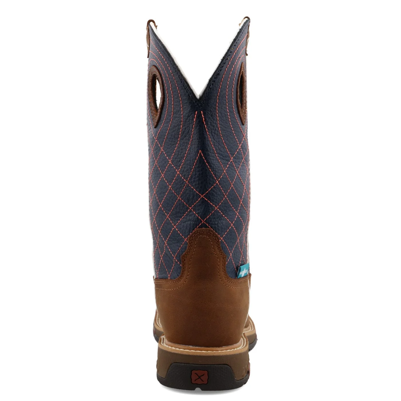 Twisted X Women's Brown & vy Western Work Boot WXBAW01 - Image 6