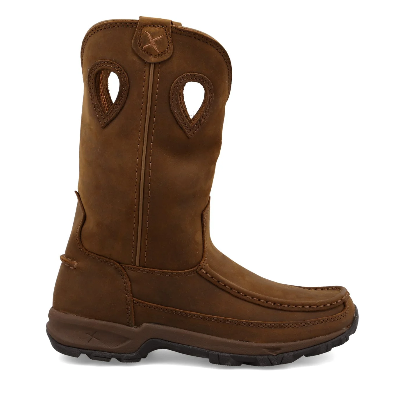 Twisted X Women's Brown Pull On Hiker Work Boot WHKB001 - Image 4