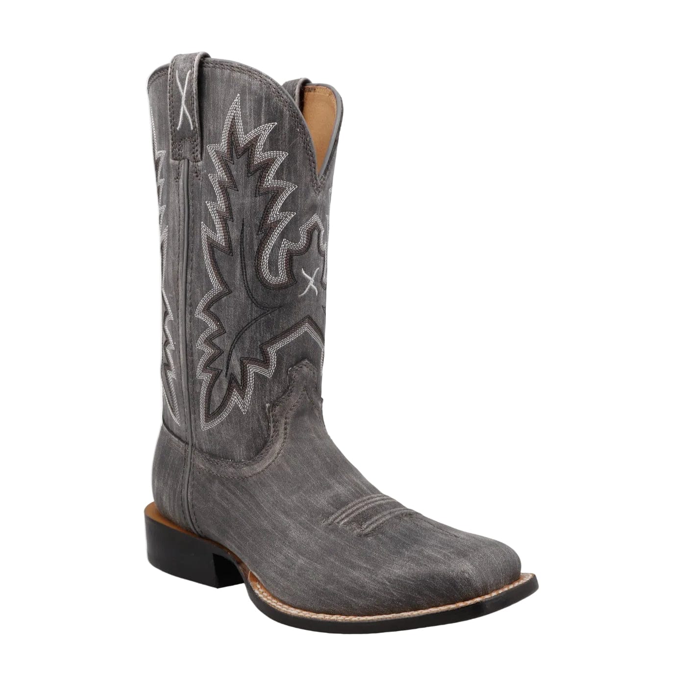 Twisted X Women's Distressed Charcoal Tech X Western Boot WXTL007