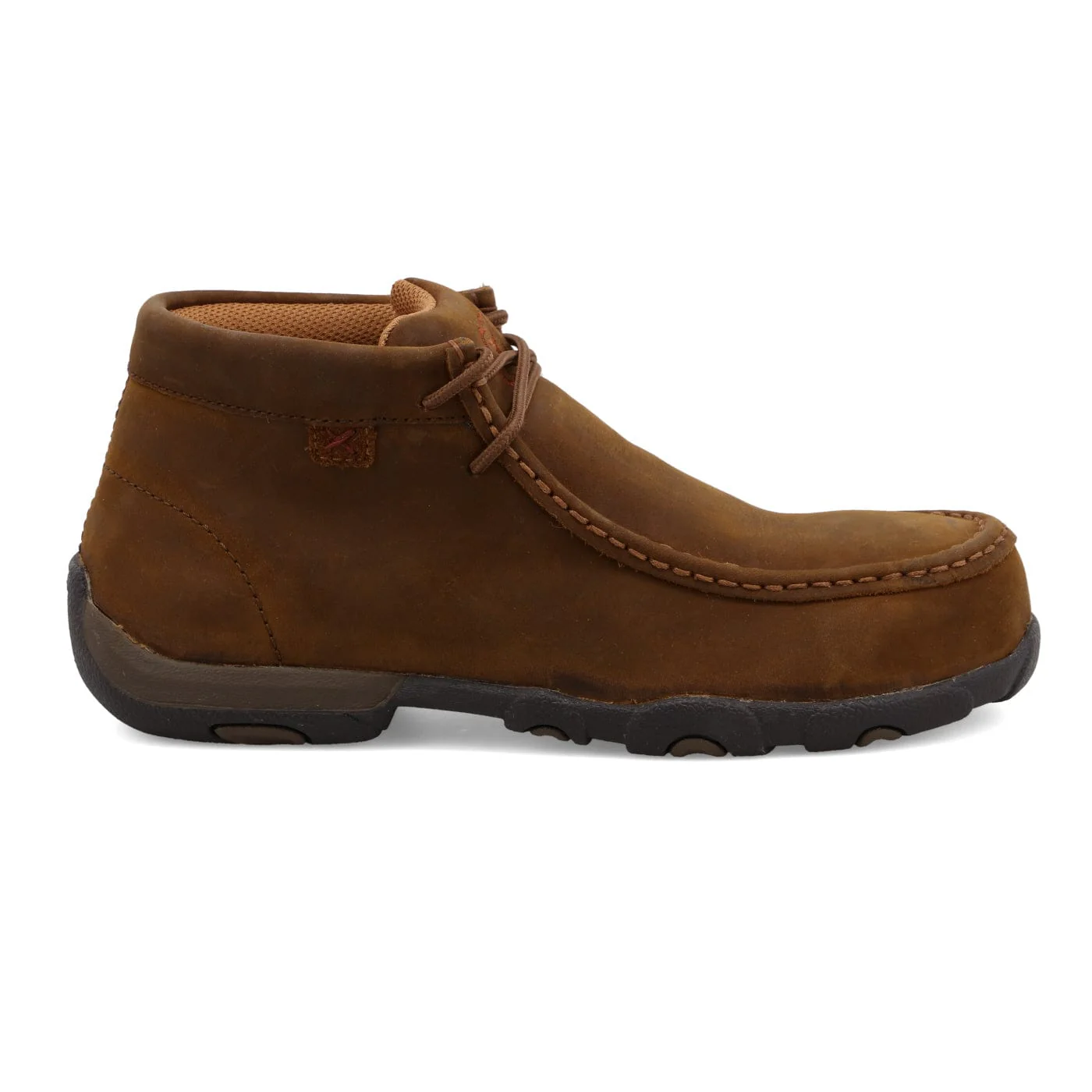 Twisted X Women's Distressed Saddle Chukka Work Shoe WDMST01 - Image 4