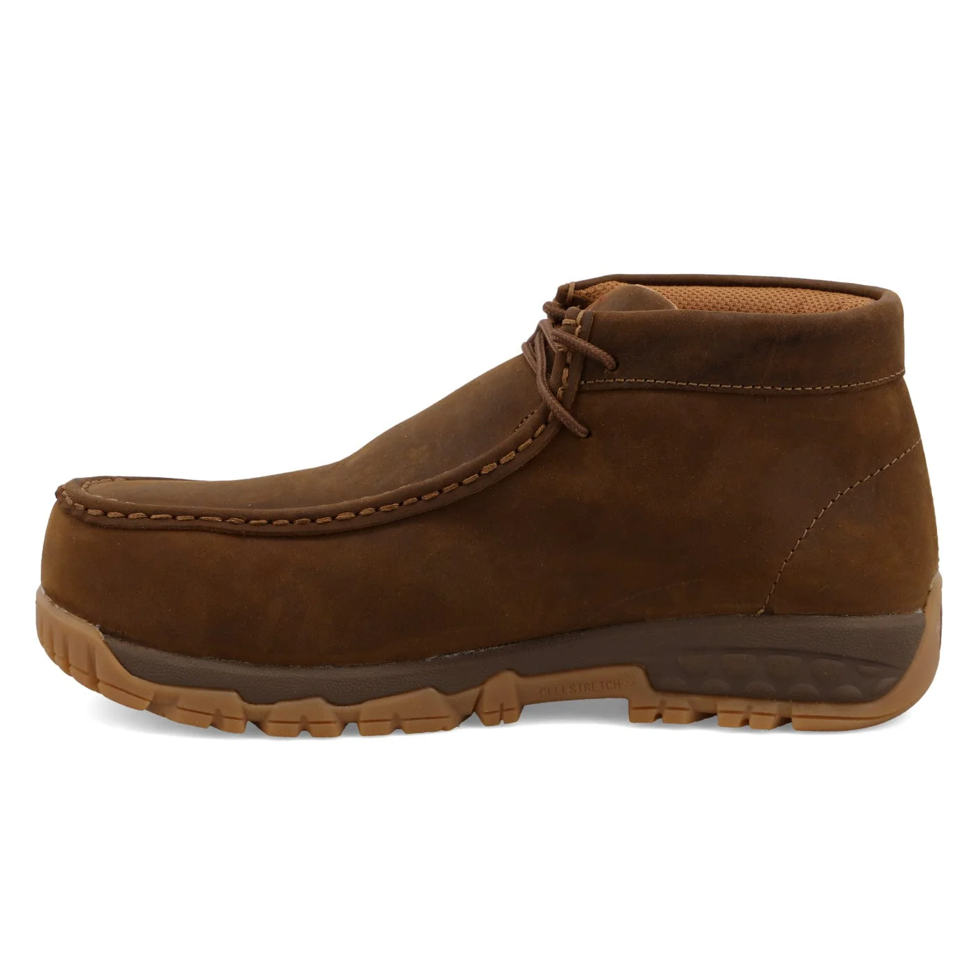 Twisted X Women's Distressed Saddle Chukka Work Shoe WXCC001 - Image 2