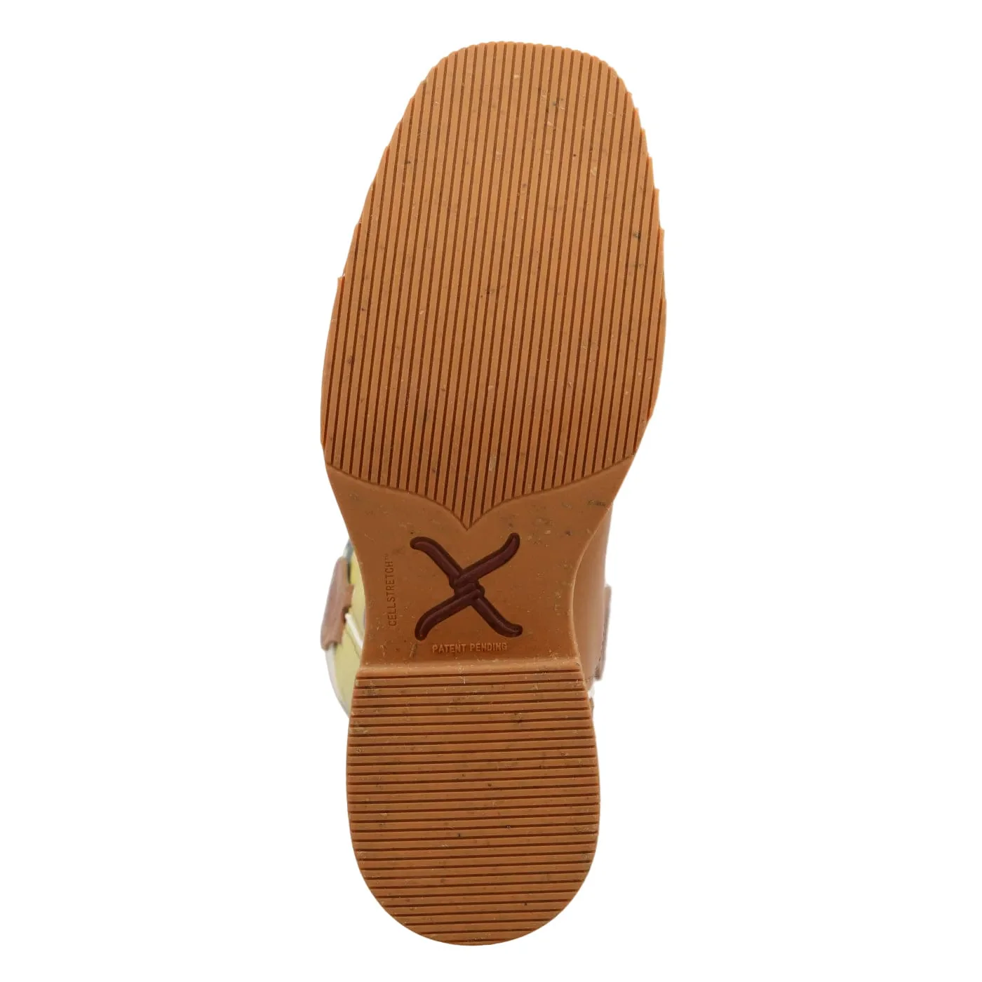 Twisted X Women's Indian Tan & Yellow Rose Tech X Western Boots WXTR003 - Image 4