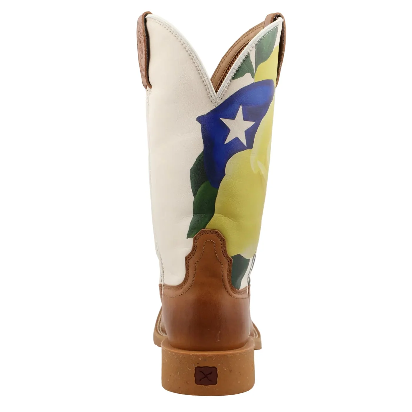 Twisted X Women's Indian Tan & Yellow Rose Tech X Western Boots WXTR003 - Image 5