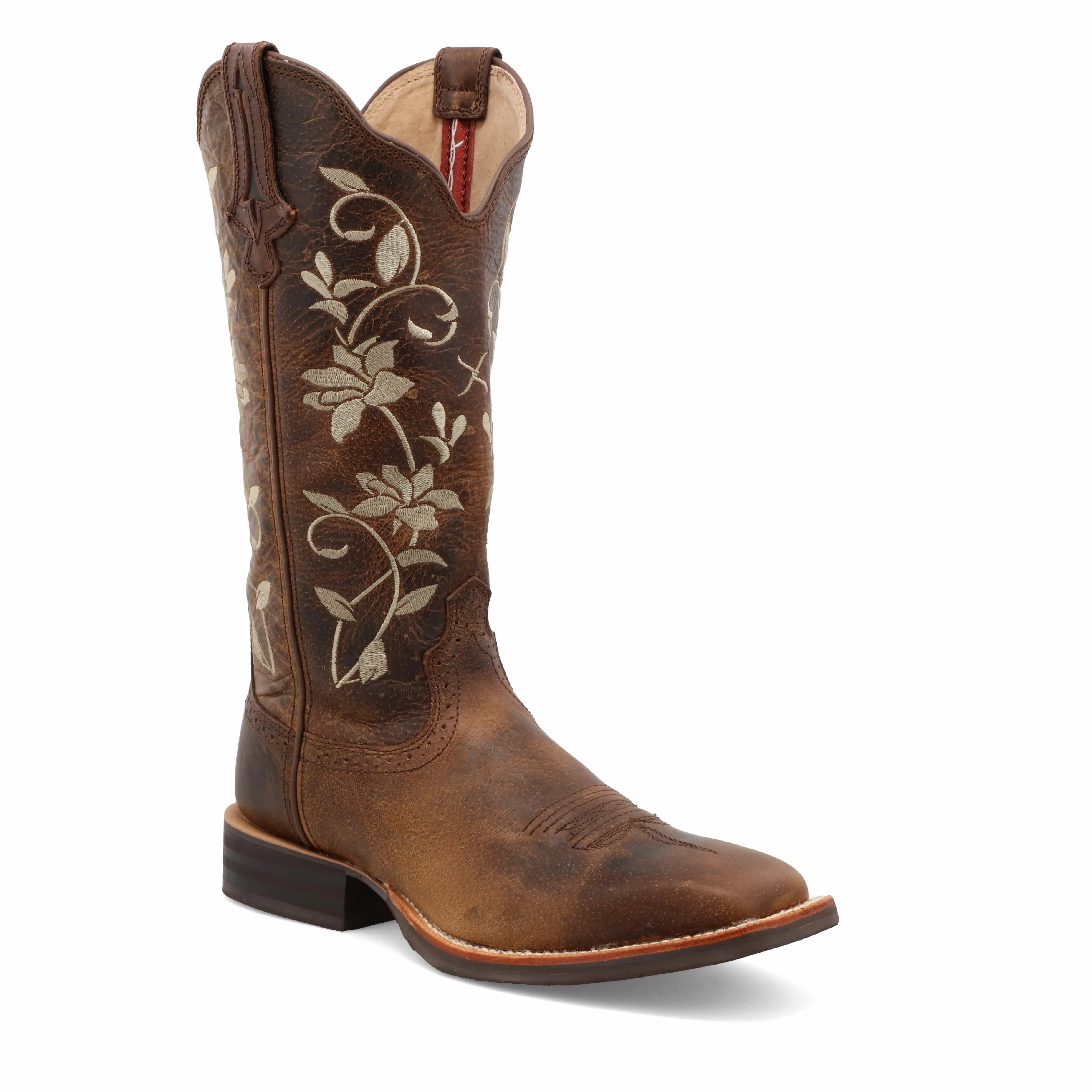 Twisted X Women's Oiled Bomber Ruff Stock Western Boot WRS0025
