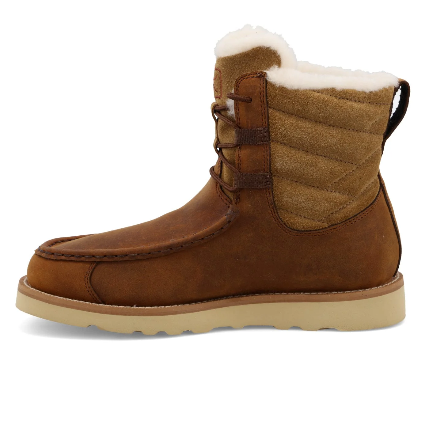 Twisted X Women's Oiled Saddle & Tan Wedge Sole Boot WCA0055 - Image 2