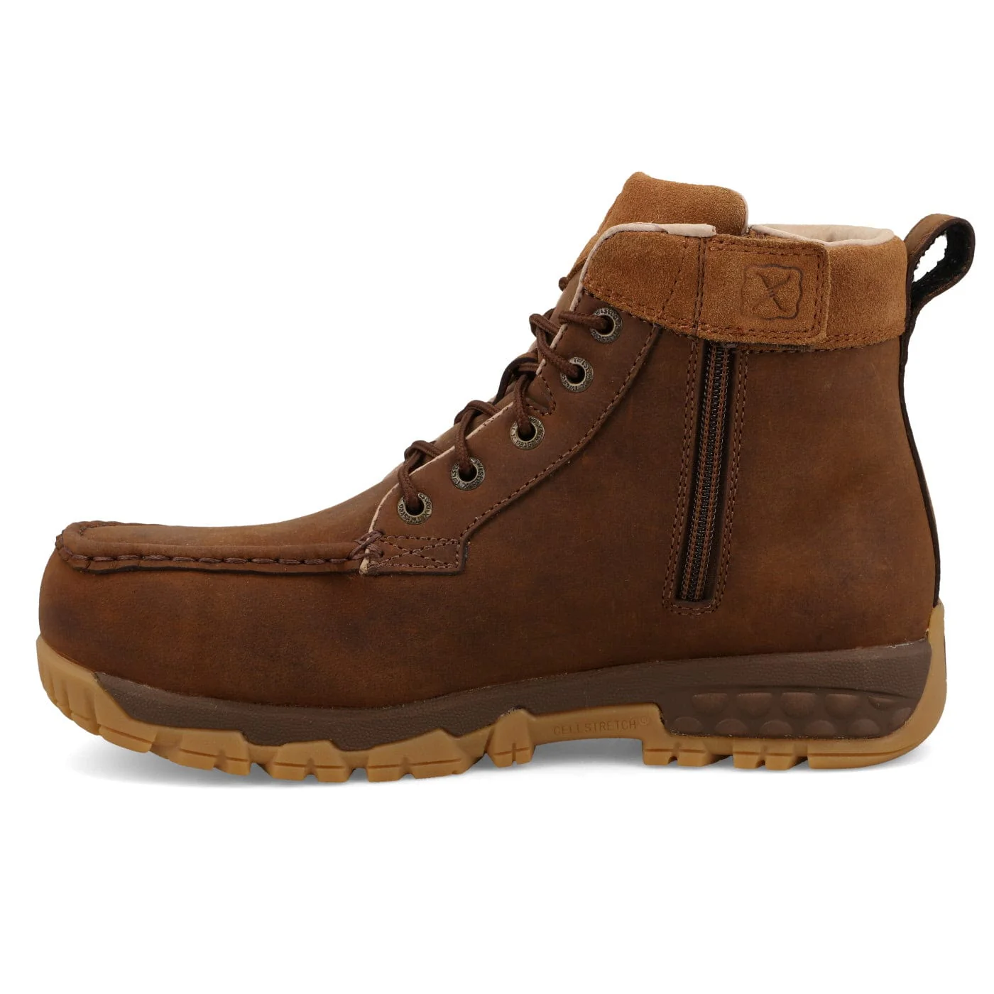 Twisted X Women's Oiled Saddle Work Boot WXCA002 - Image 2