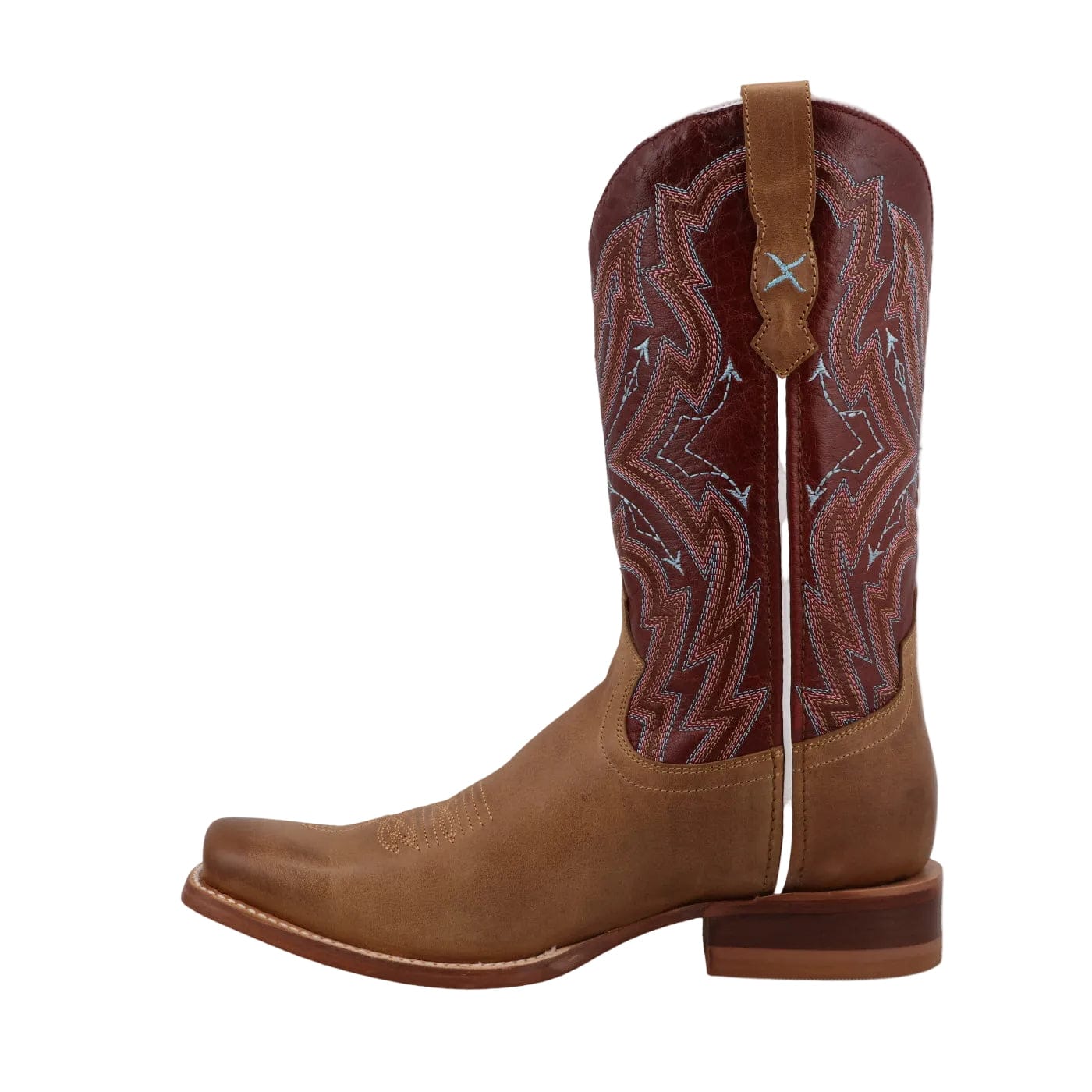 Twisted X Women's Peanut & Oxblood Rancher Western Boot WRAL025 - Image 2