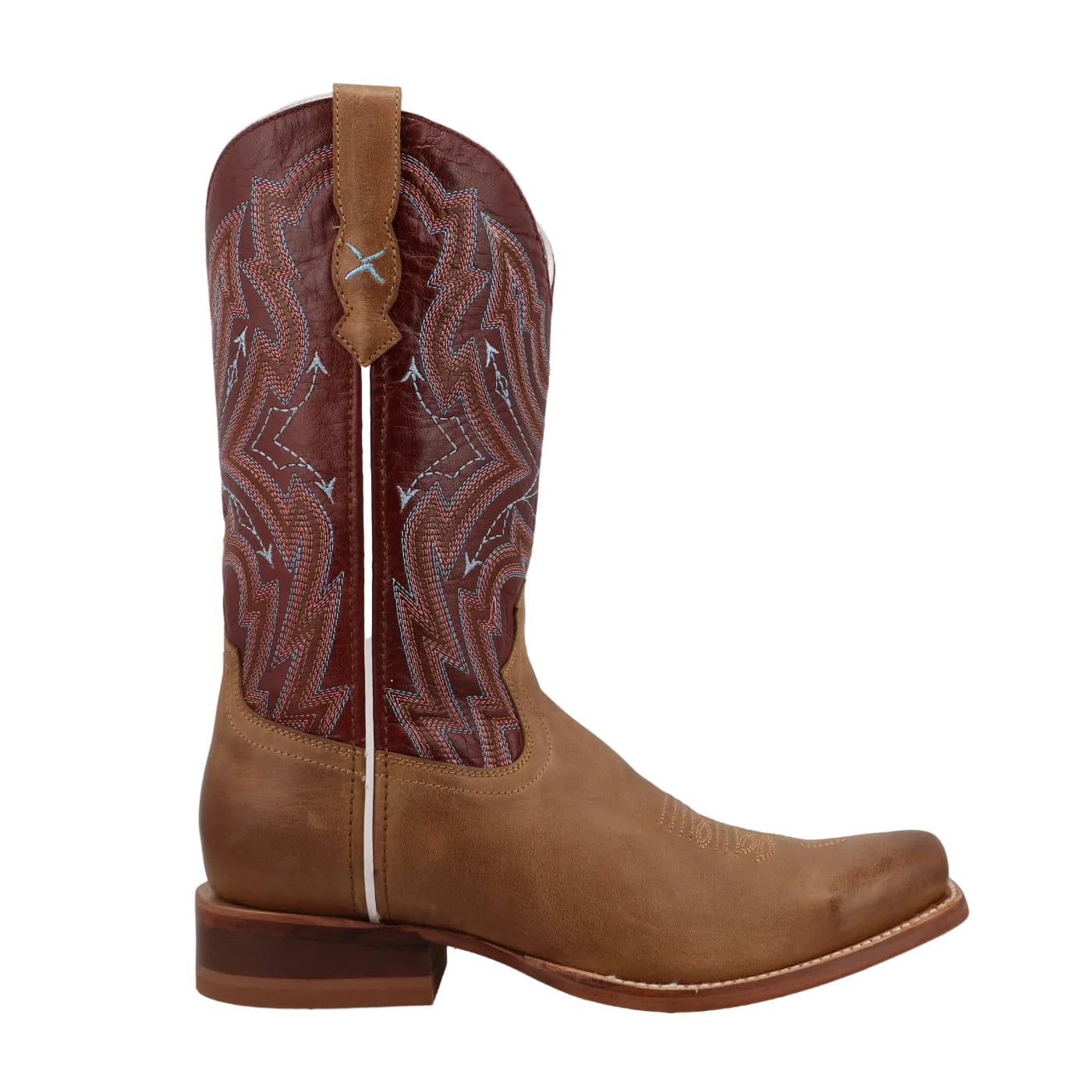 Twisted X Women's Peanut & Oxblood Rancher Western Boot WRAL025 - Image 4