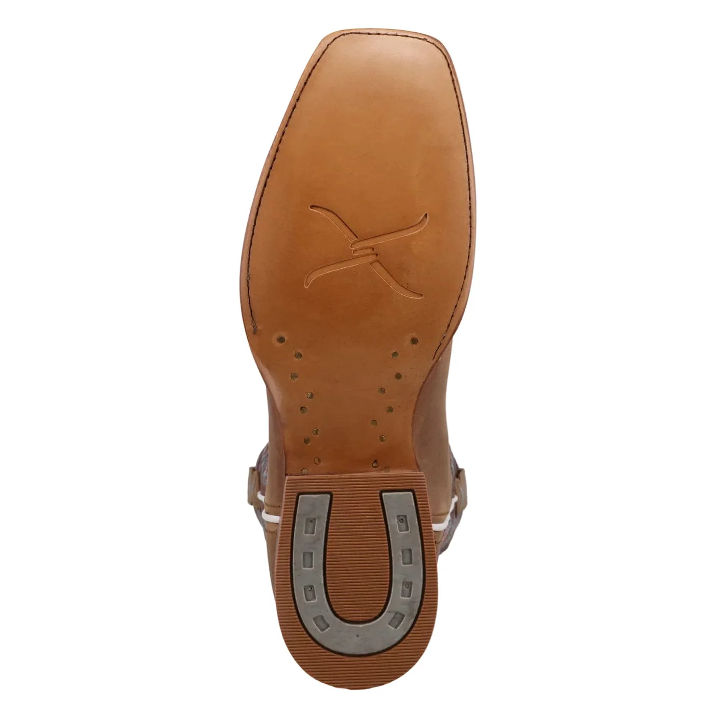 Twisted X Women's Peanut & Oxblood Rancher Western Boot WRAL025 - Image 6