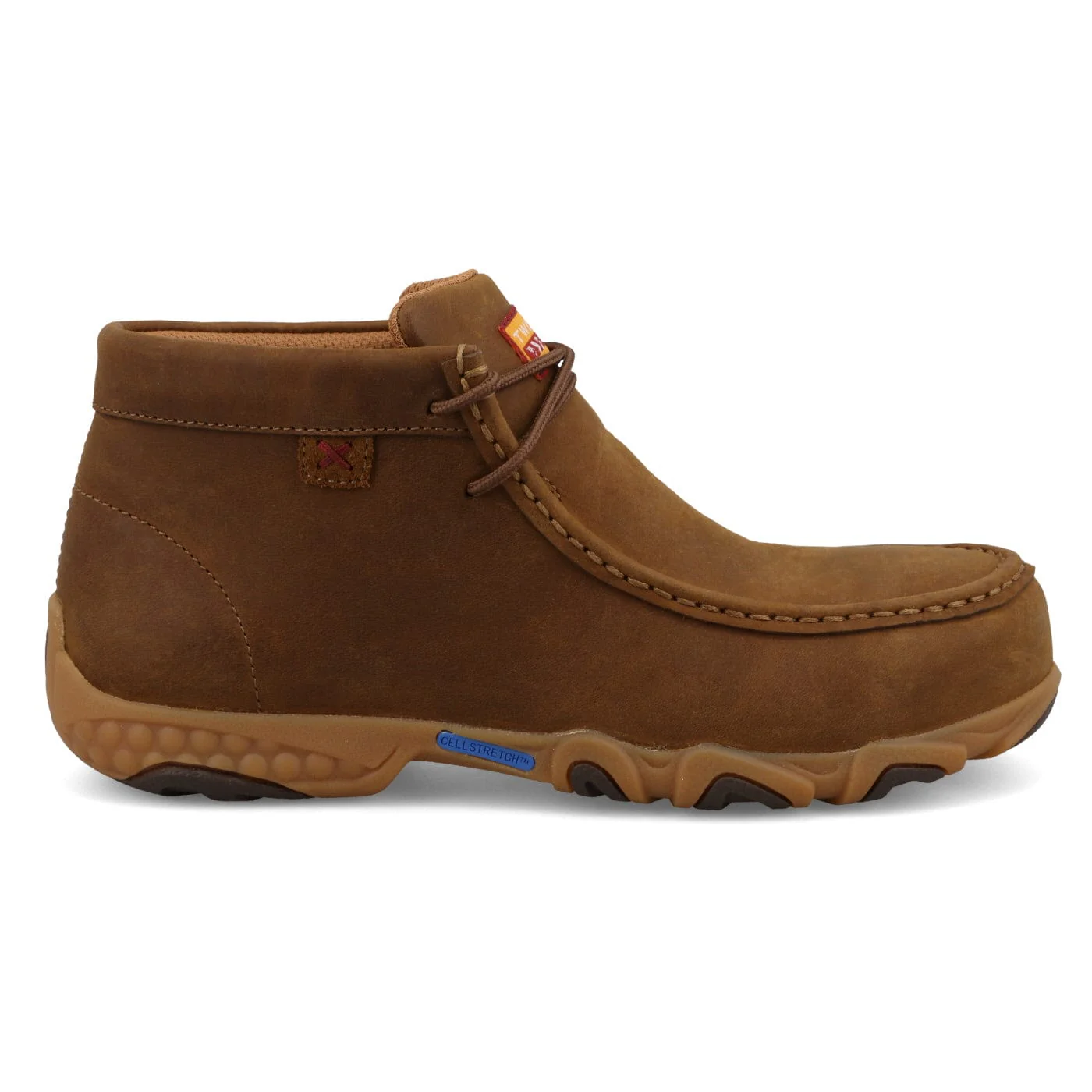 Twisted X Women's Pecan Chukka Work Shoe WDMXS01 - Image 4
