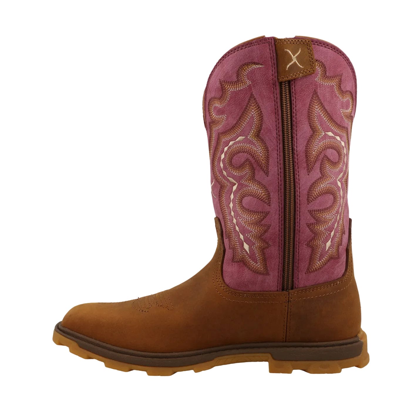Twisted X Women's Pecan & Mauve Ultralite X Work Boot WUL0006 - Image 2